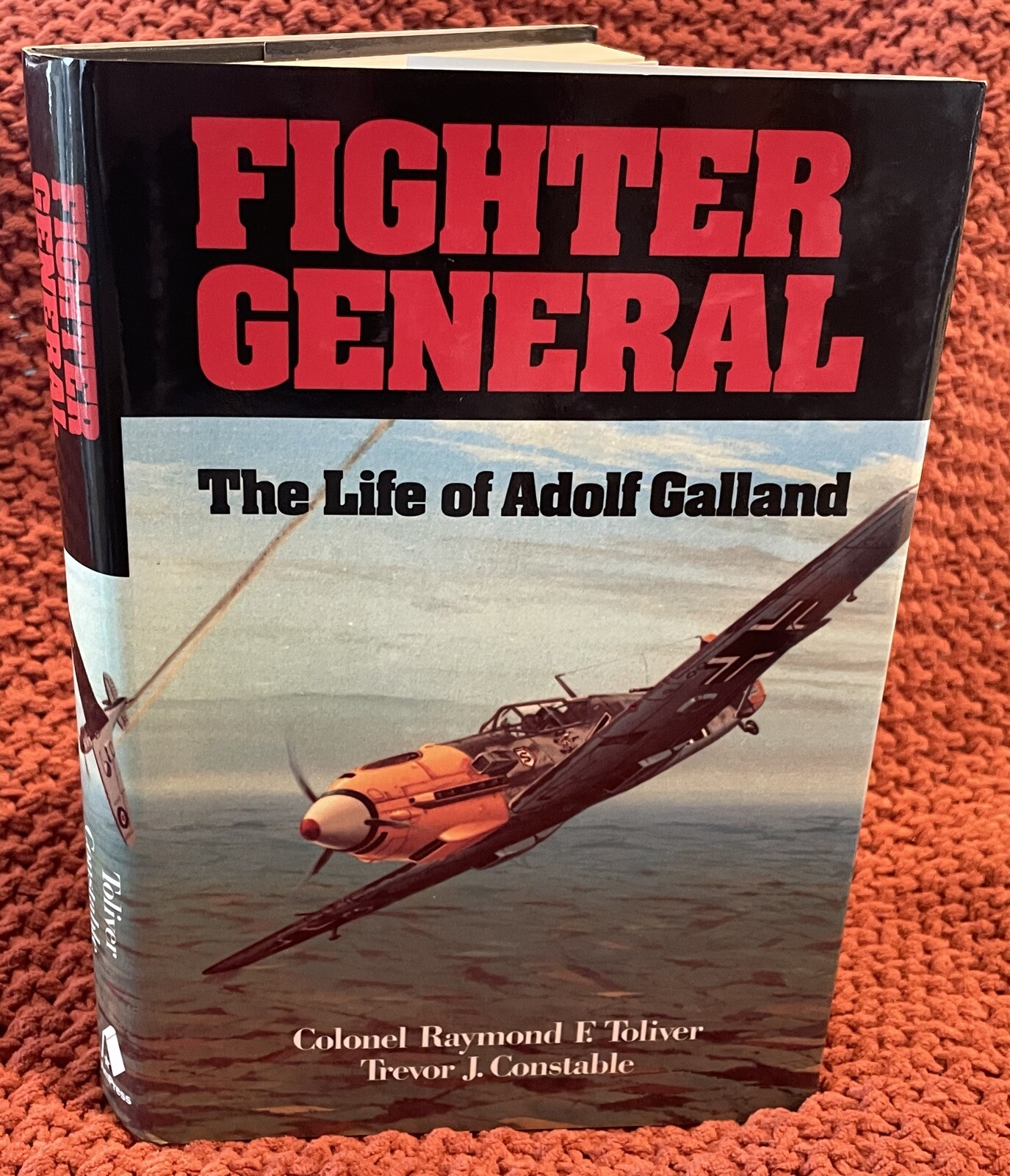 ADOLF GALLAND SIGNED FIGHTER GENERAL BOOK DELUXE SIGNATURE EDITION PSA DNA