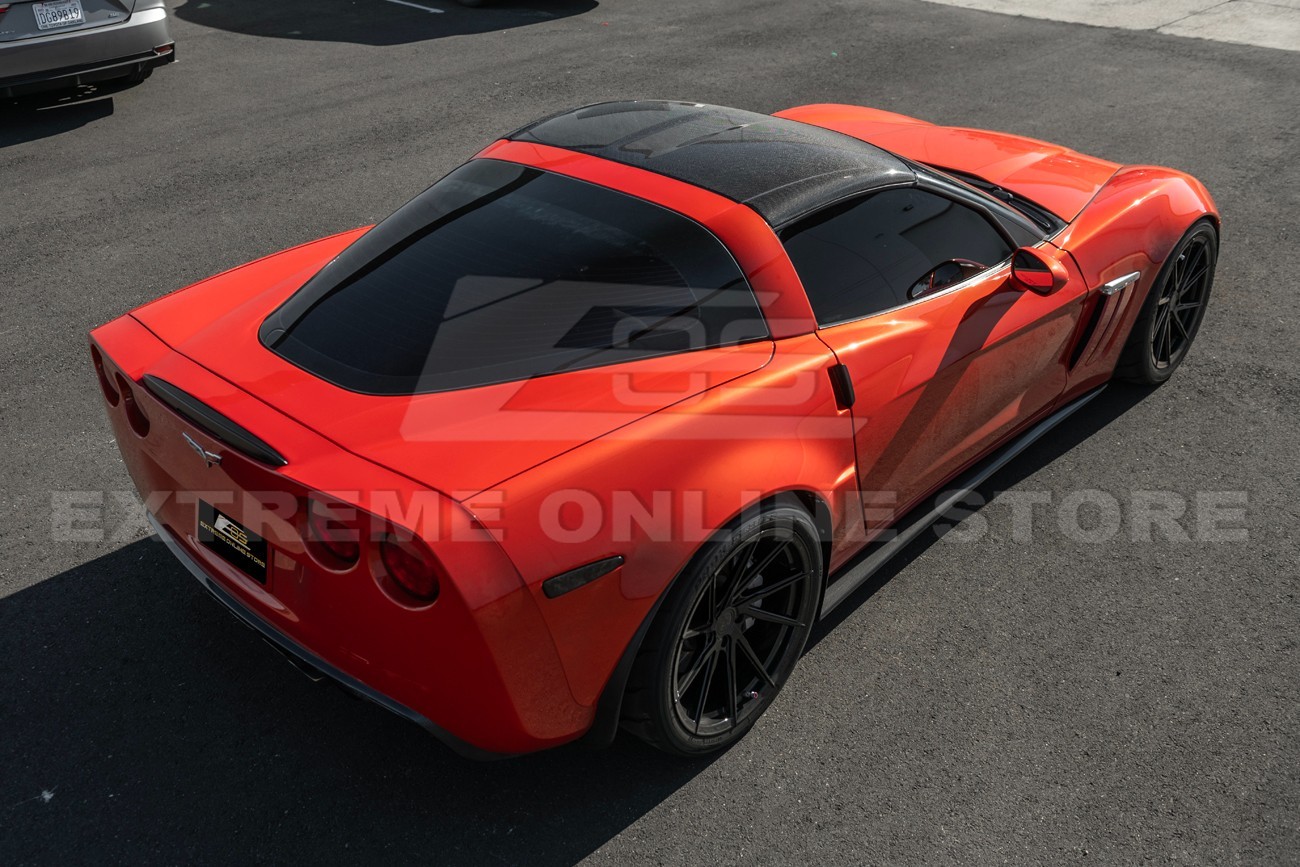 For 05-13 Corvette C6 GM Factory CARBON FIBER Replacement Top Targa Roof Panel