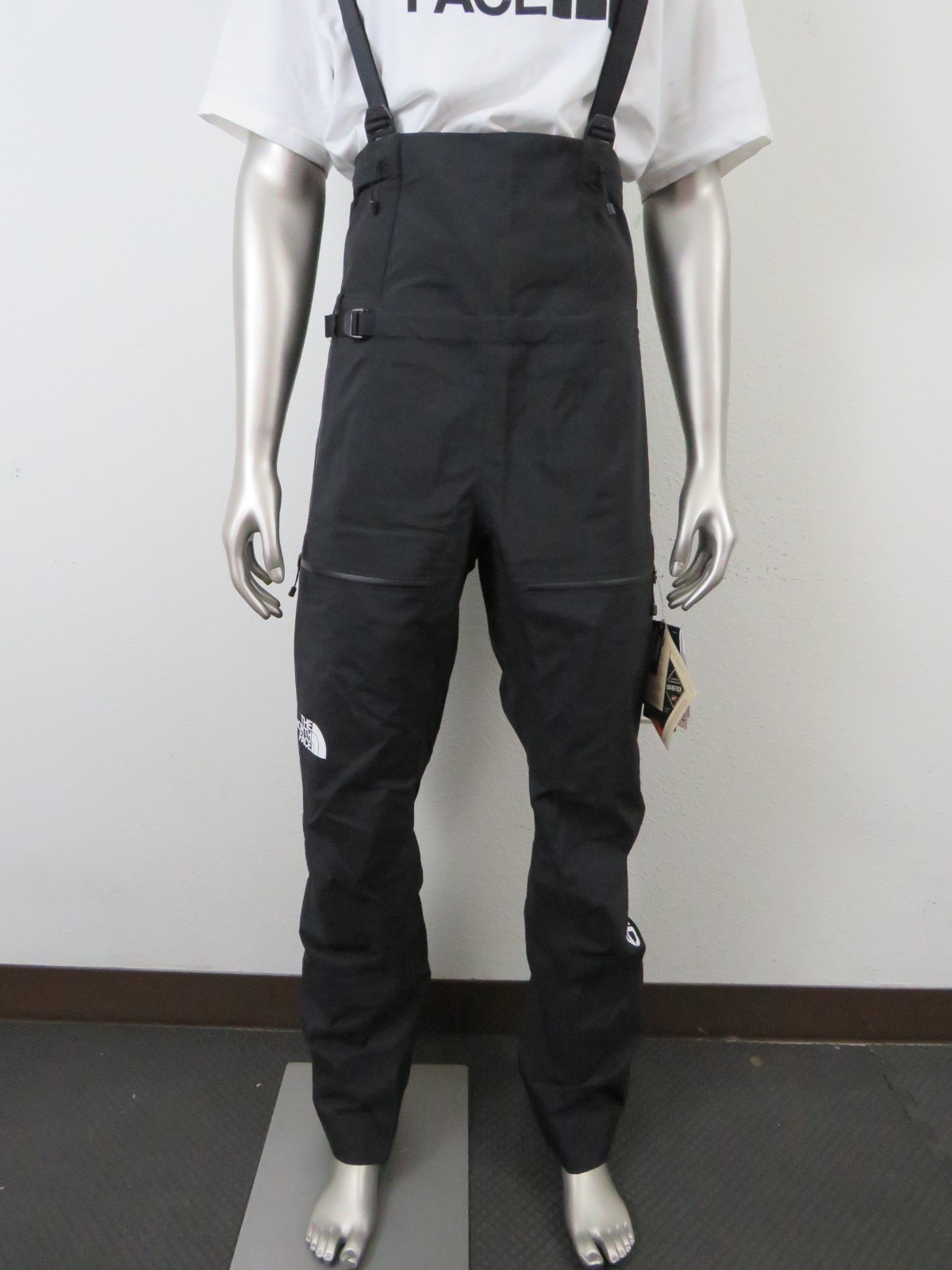 Womens The North Face Pumori GTX GORE TEX Waterproof Shell Ski Bibs Pant Black