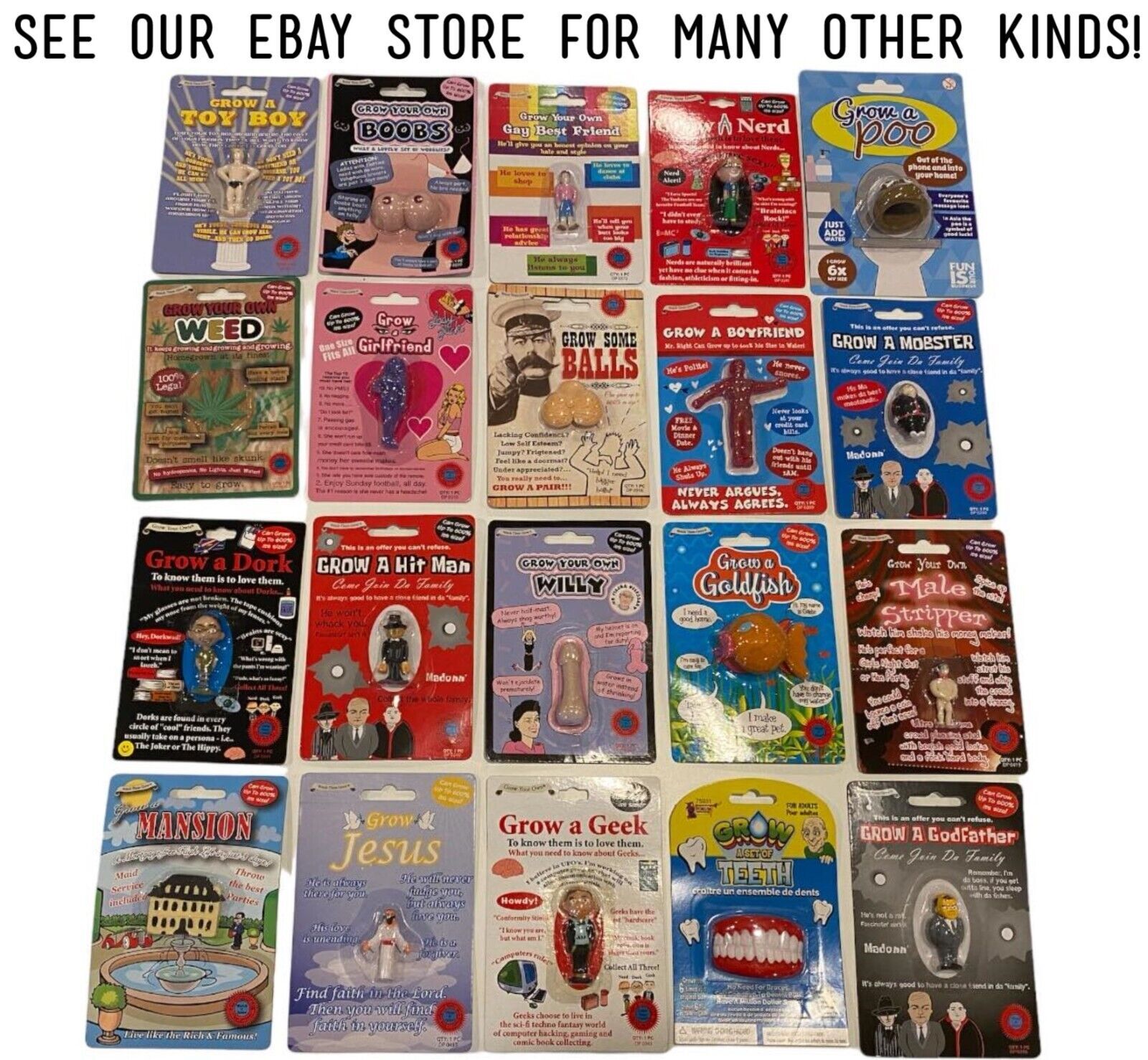 Grow Your Own Goldfish - No Maintenance Required! Funny Gag Prank Joke Toy Gift