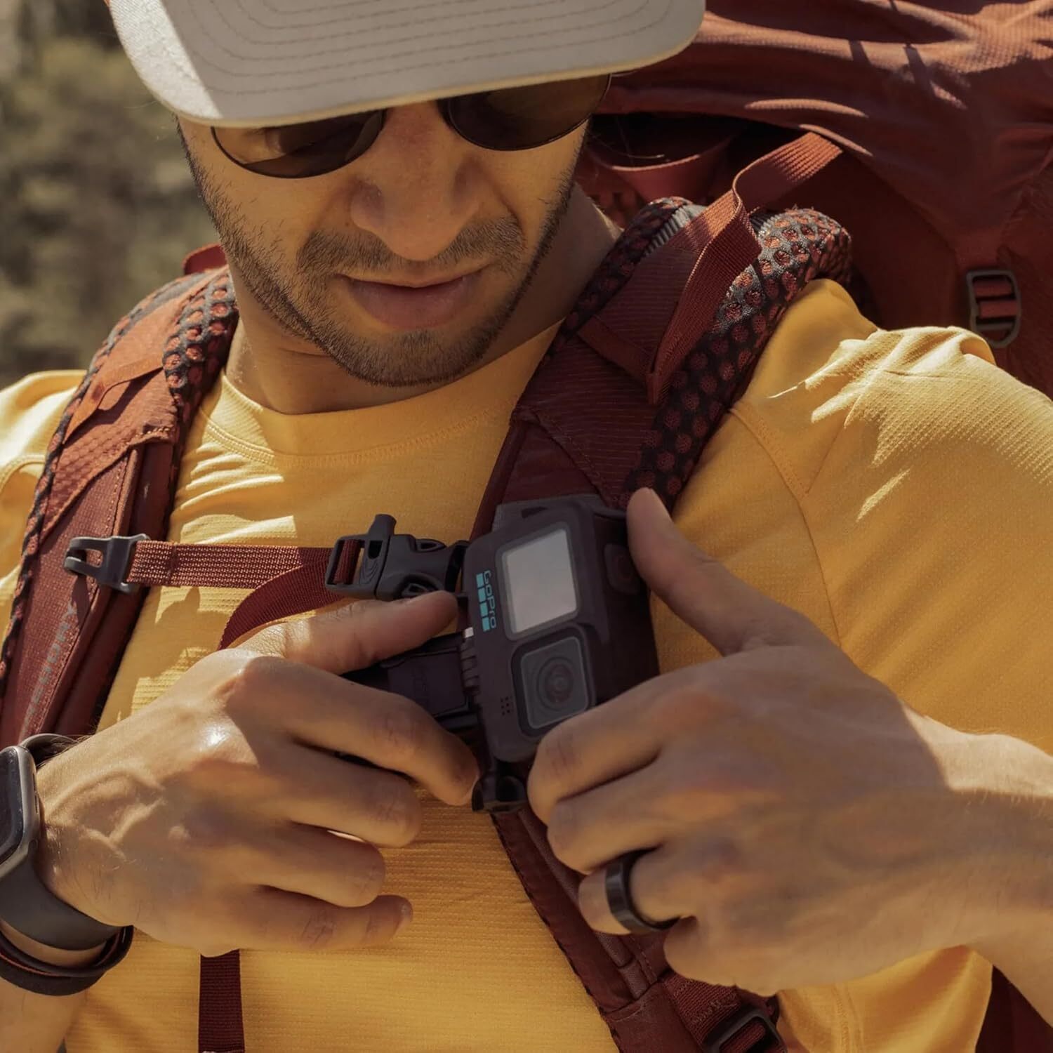 GoPro Magnetic Swivel Clip - Official GoPro Accessory - Open Box