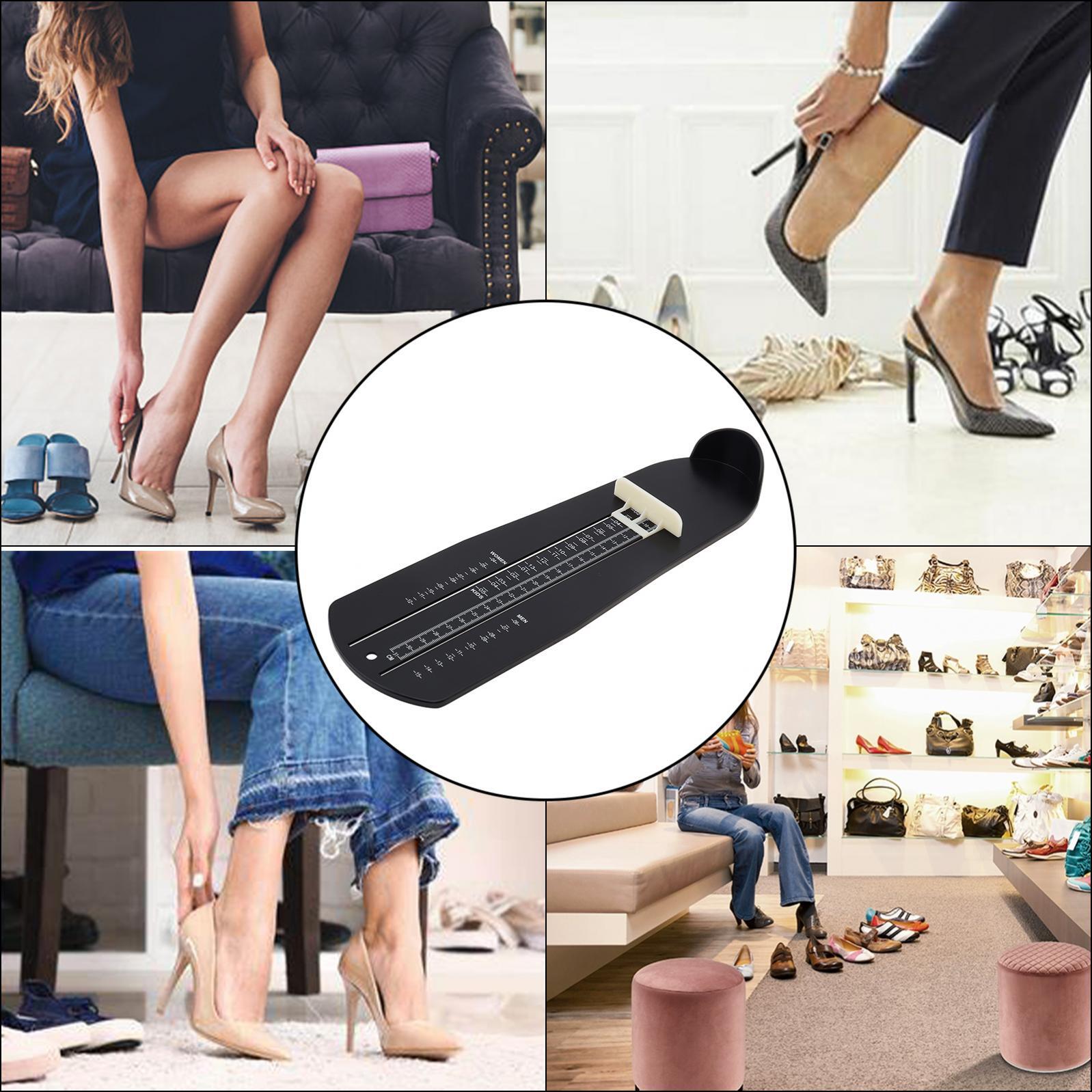 Foot Measuring Device Shoe Sizer Ruler for Kids & Adults US Accurate Size Tool