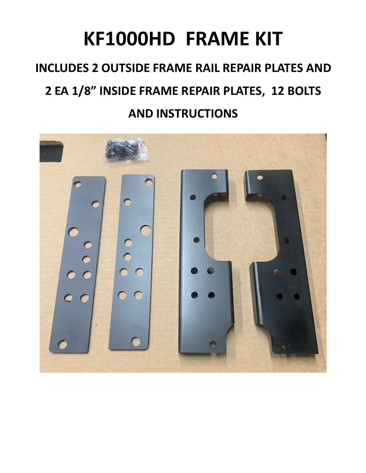 Mower Frame Repair Kit for Husqvarna Poulan Ariens Craftsman