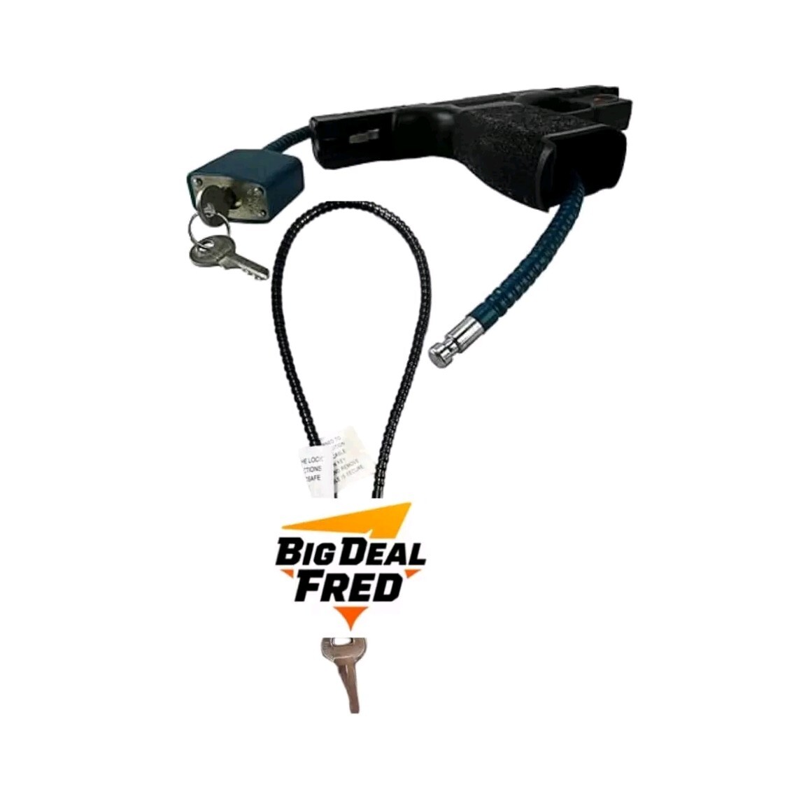 GUN LOCK Regal Firearm Cable Lock 2 Pack R11SC3 Rifle Shotgun Revolver New