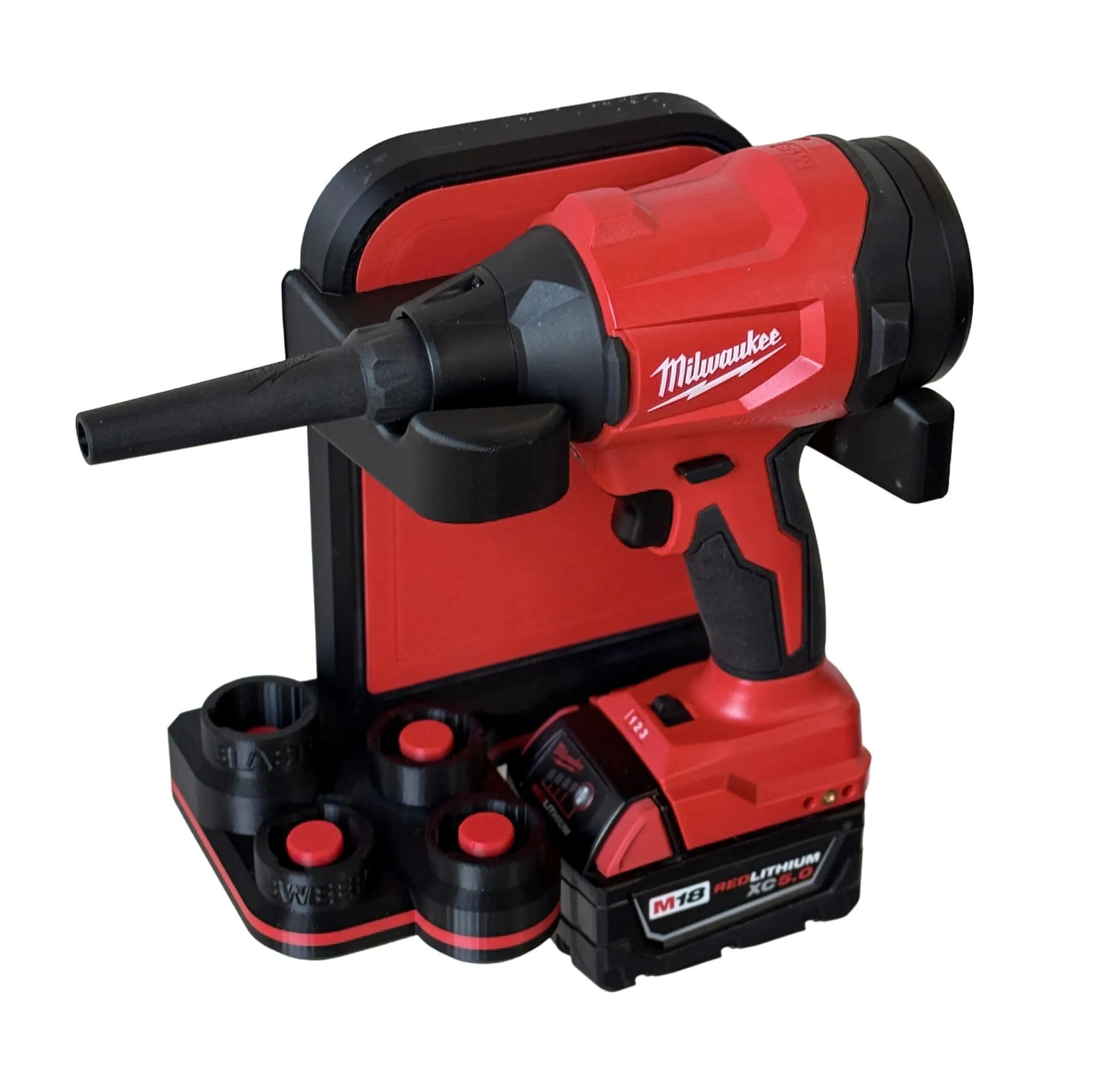 Wall Mount for Milwaukee Precision Blower – Model 0887-20