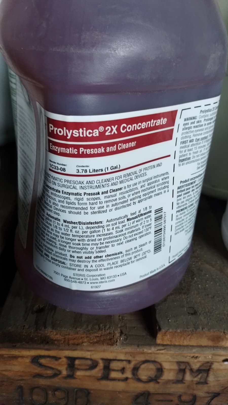 Lot of 36 Gallons – Concentrated Cleaning Products (Local Pickup Only)