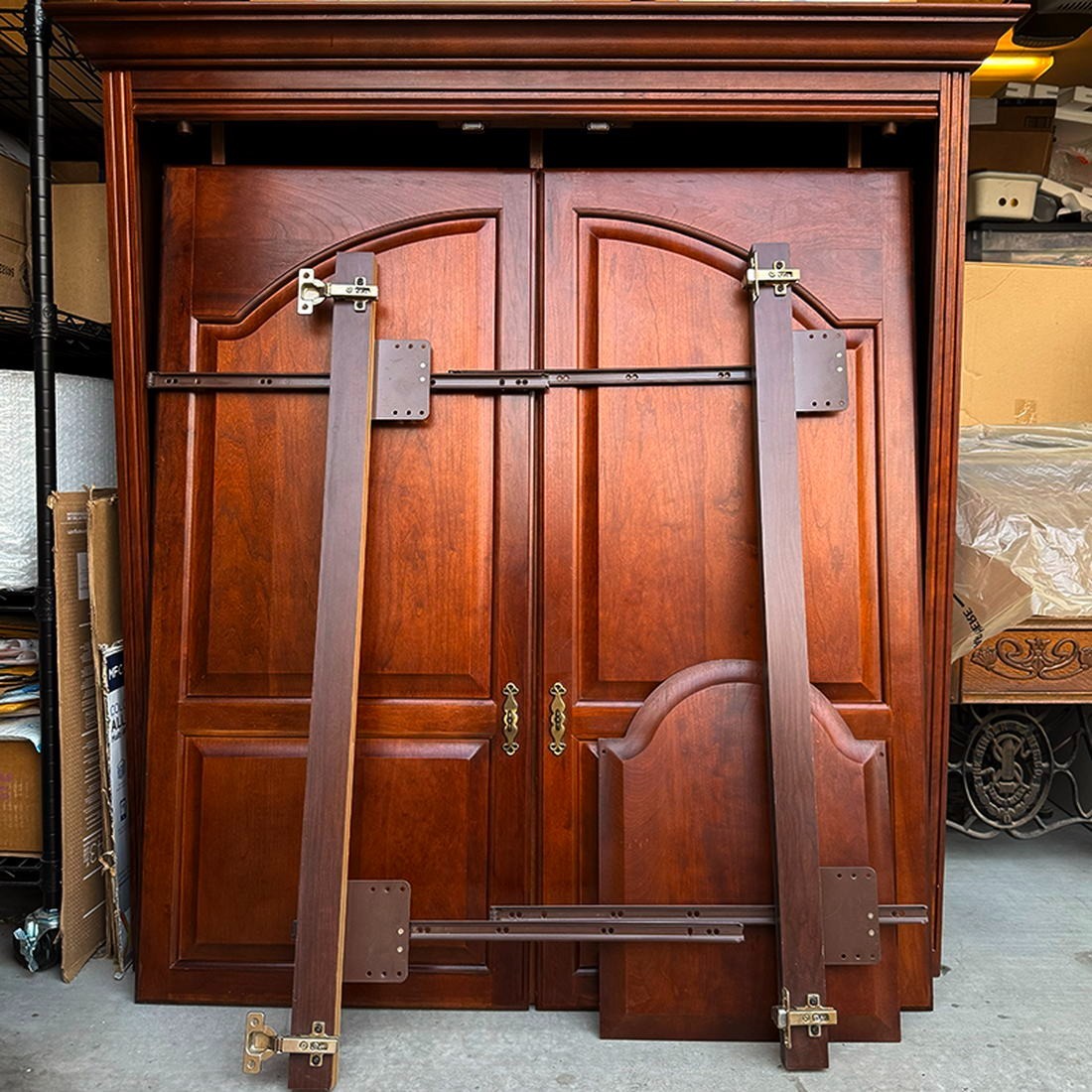 Thomasville Broyhill Cherrywood Entertainment Center Cabinet USA Original Owners