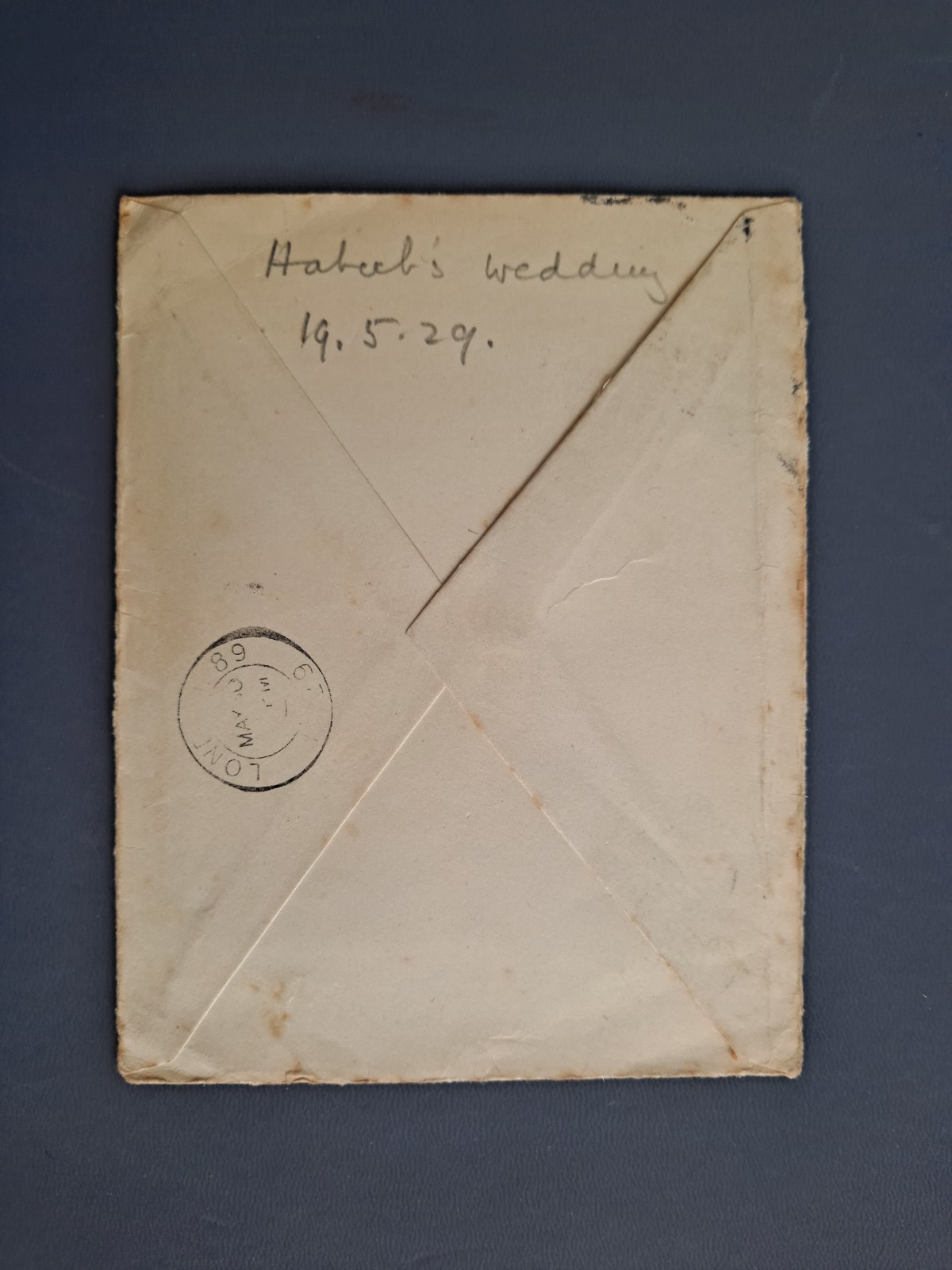 Palestine Lot x4 1929-36 Nablus Nazareth London Reigate Chailey Dyce Sharp C6