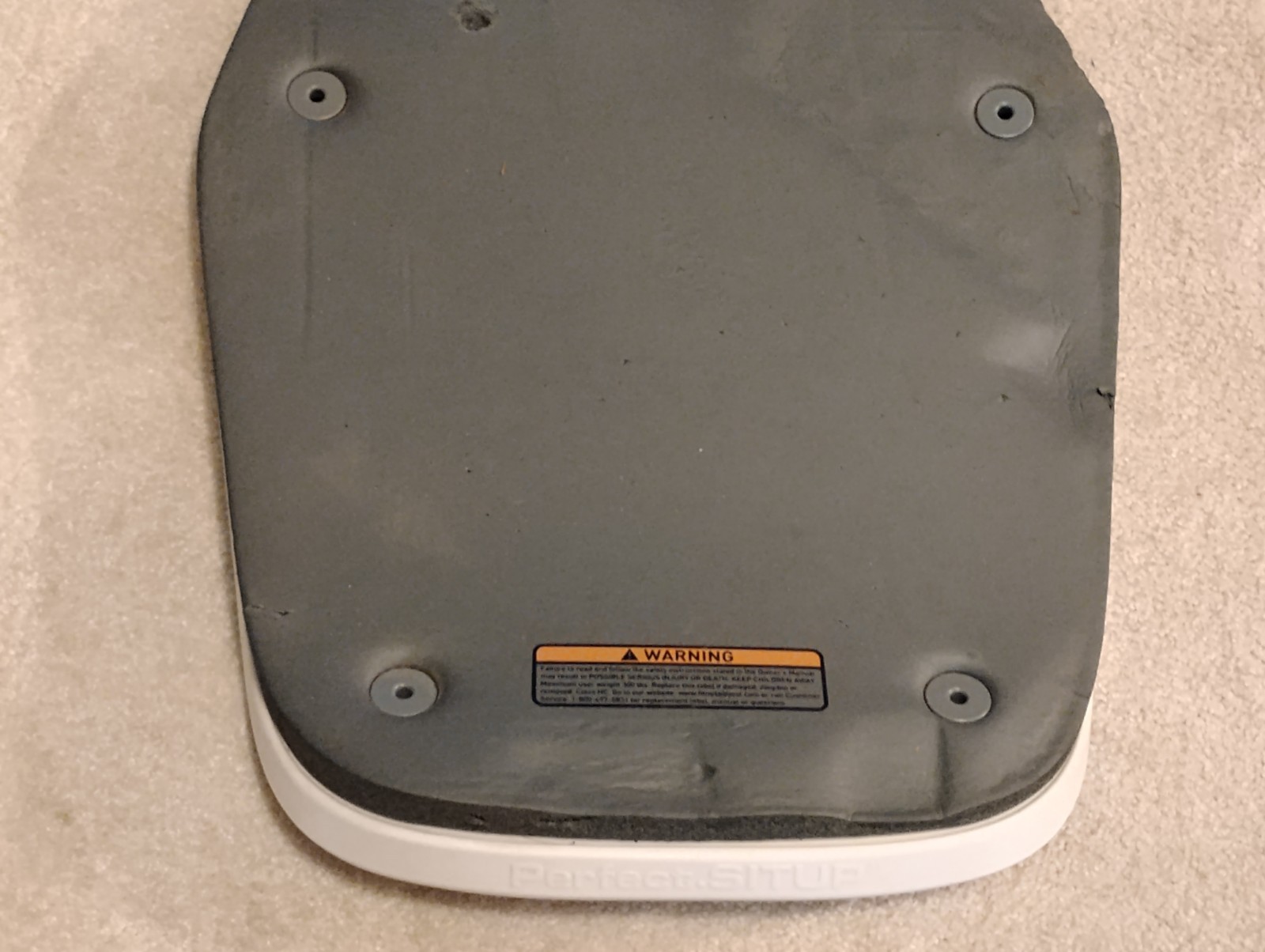 Perfect Fitness PERFECT SIT UP Abdominal Core AB CRUNCHER Toner - Back Rest Only