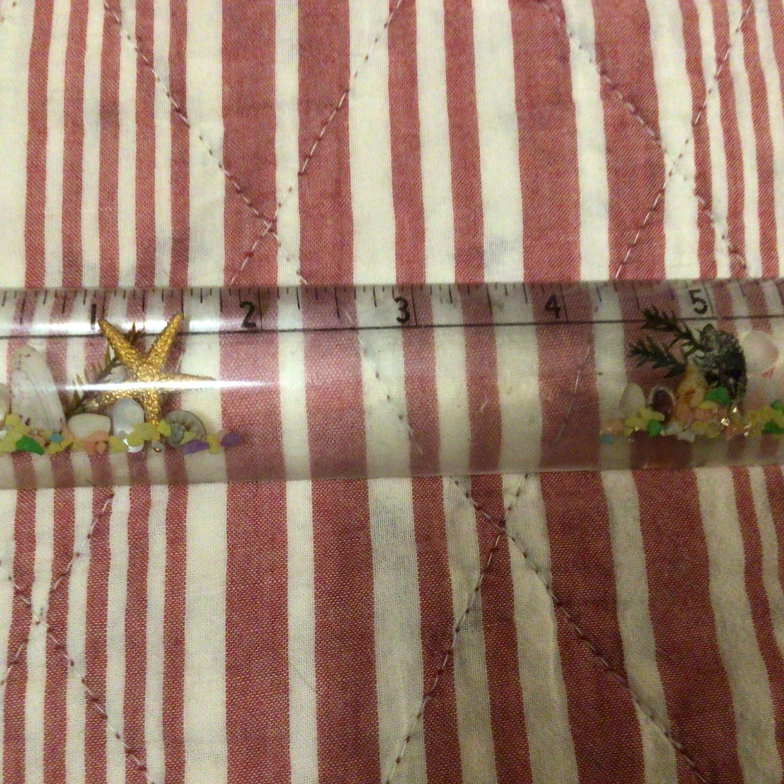 Vintage Florida Decorative Clear Acrylic/Lucite Handled Souvenirs