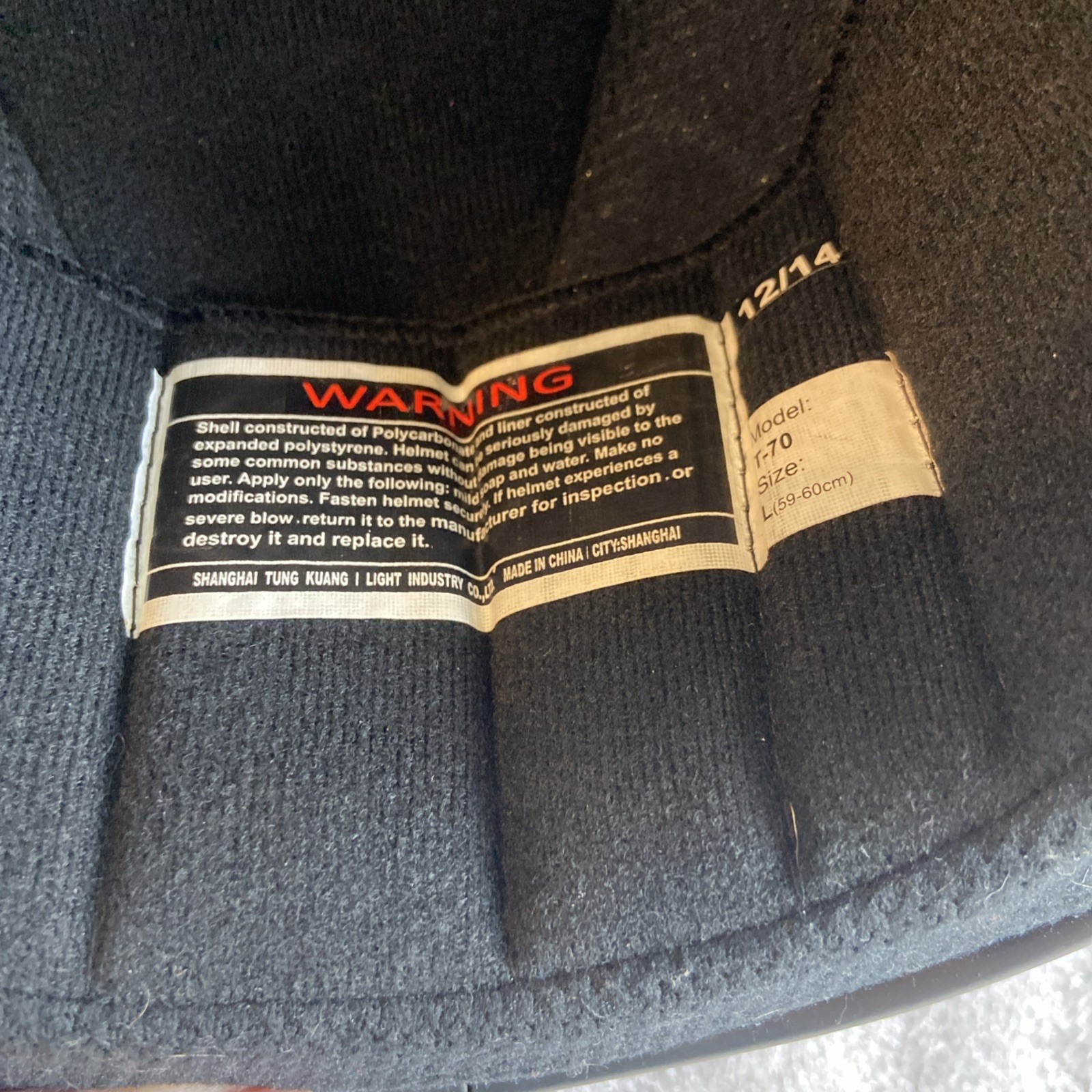 Motorcycle Helmet Half Skull Cap visor DOT Approved Black Size Large