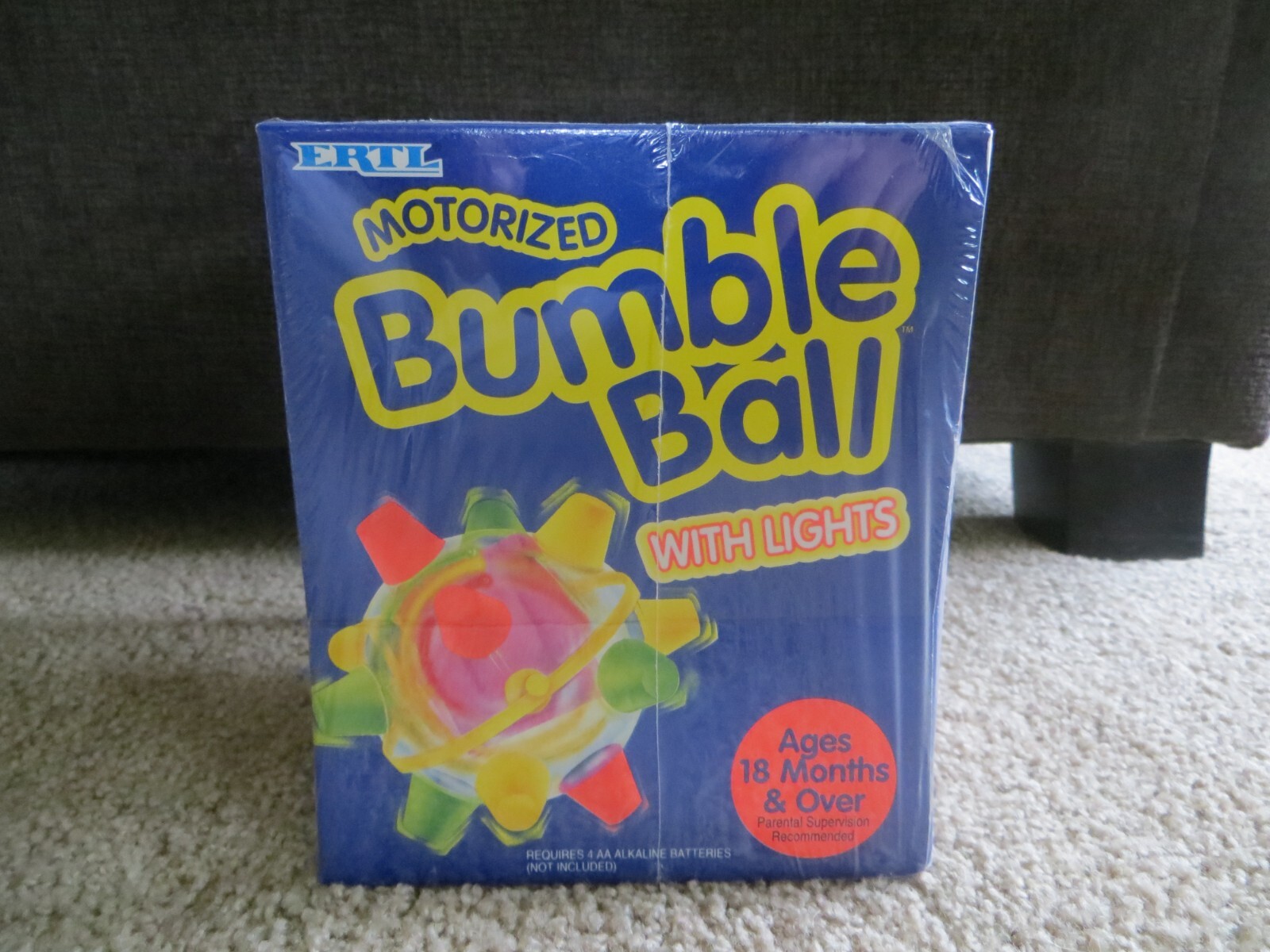 ERTL MOTORIZED BUMBLE BALL WITH LIGHTS - NEW IN SEALED PACKAGING