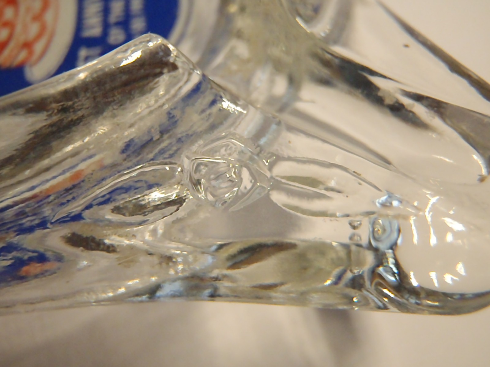 VERY RARE 1939 PYREX ORIGINAL ADVERTISING GLASS ASHTRAY BIRTHDAY PARTY ANNIV.