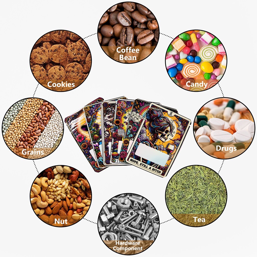 100pcs Resealable Zip Lock Mylar Bags, 7X10cm Smell Proof 1g Flower Storage Bag