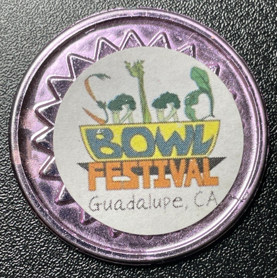 2011 Guadalupe, CA Salad Bowl Festival Token