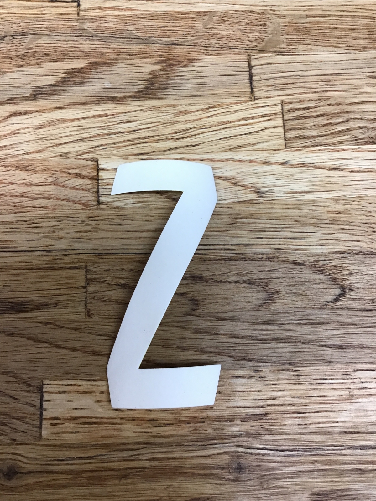 Firefighter / EMT Turnout Coat Reflective Iron-On Letter  “Z” Lime Green D-6