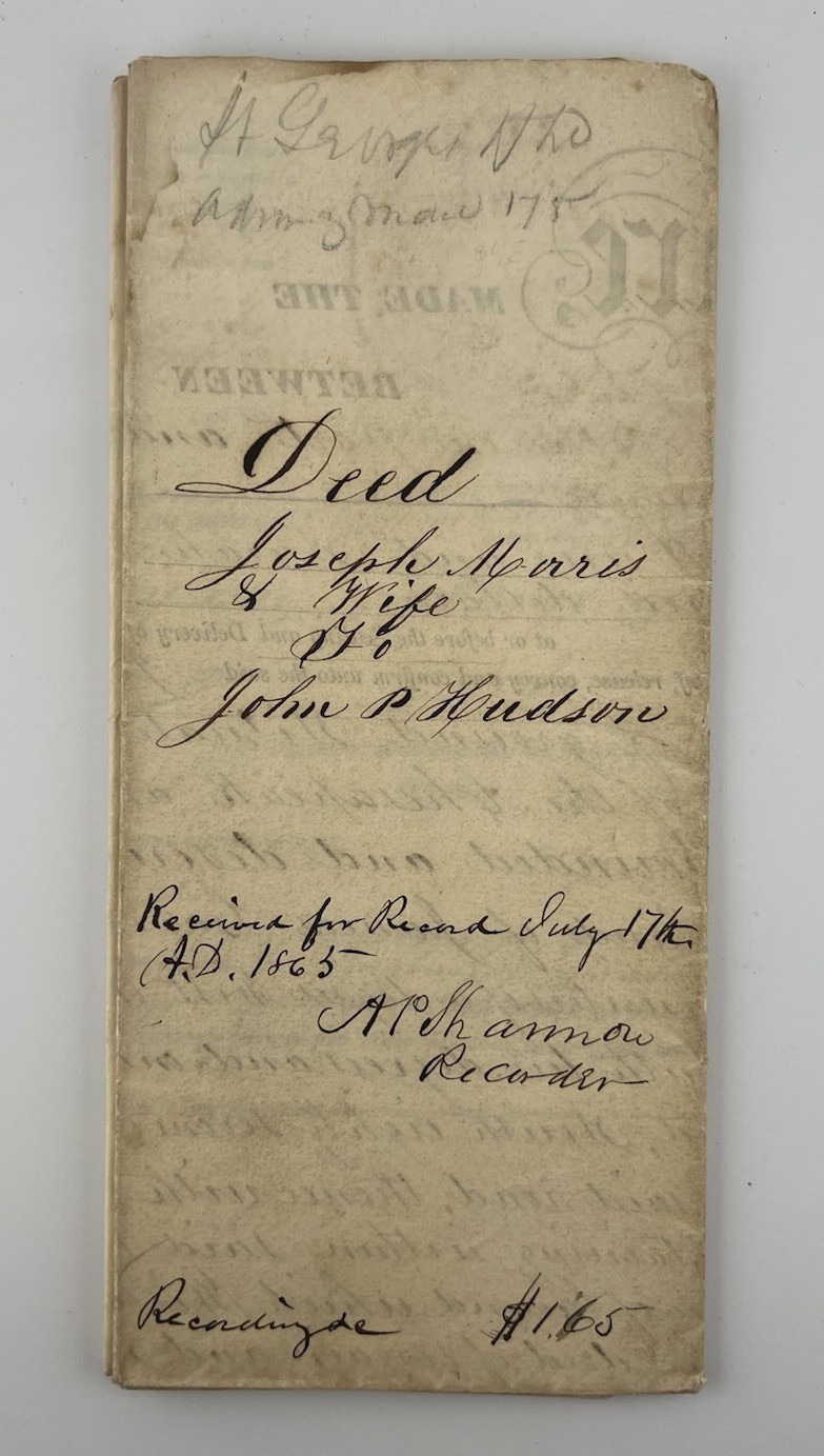 Antique 1865 Deed, 1899 Deed & Mortgage, and 1906 Mortgage Documents - Delaware