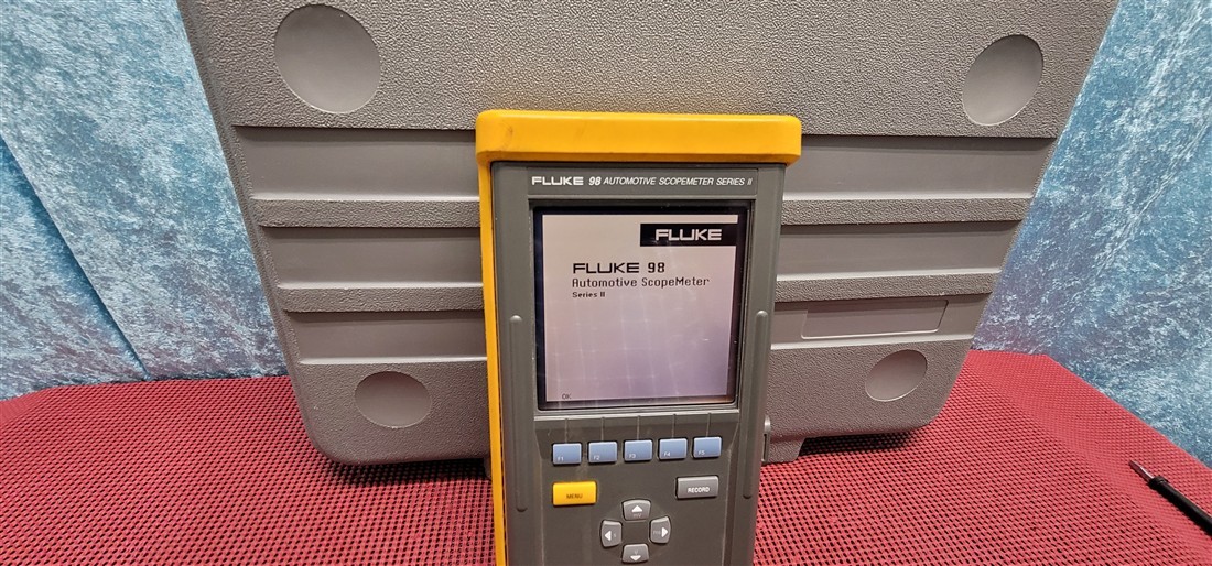 FLUKE 98 AUTOMOTOVE SCOPEMETER SERIES II OSCILLOSCOPE READ DESCRIPTION