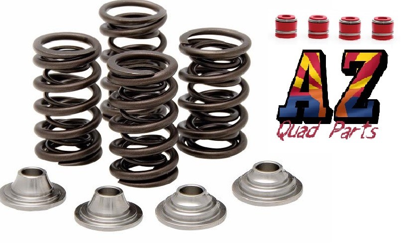 Kawasaki KFX400 KFX 400 Kibblewhite Intake & Exhaust Valves Springs Kit Seals