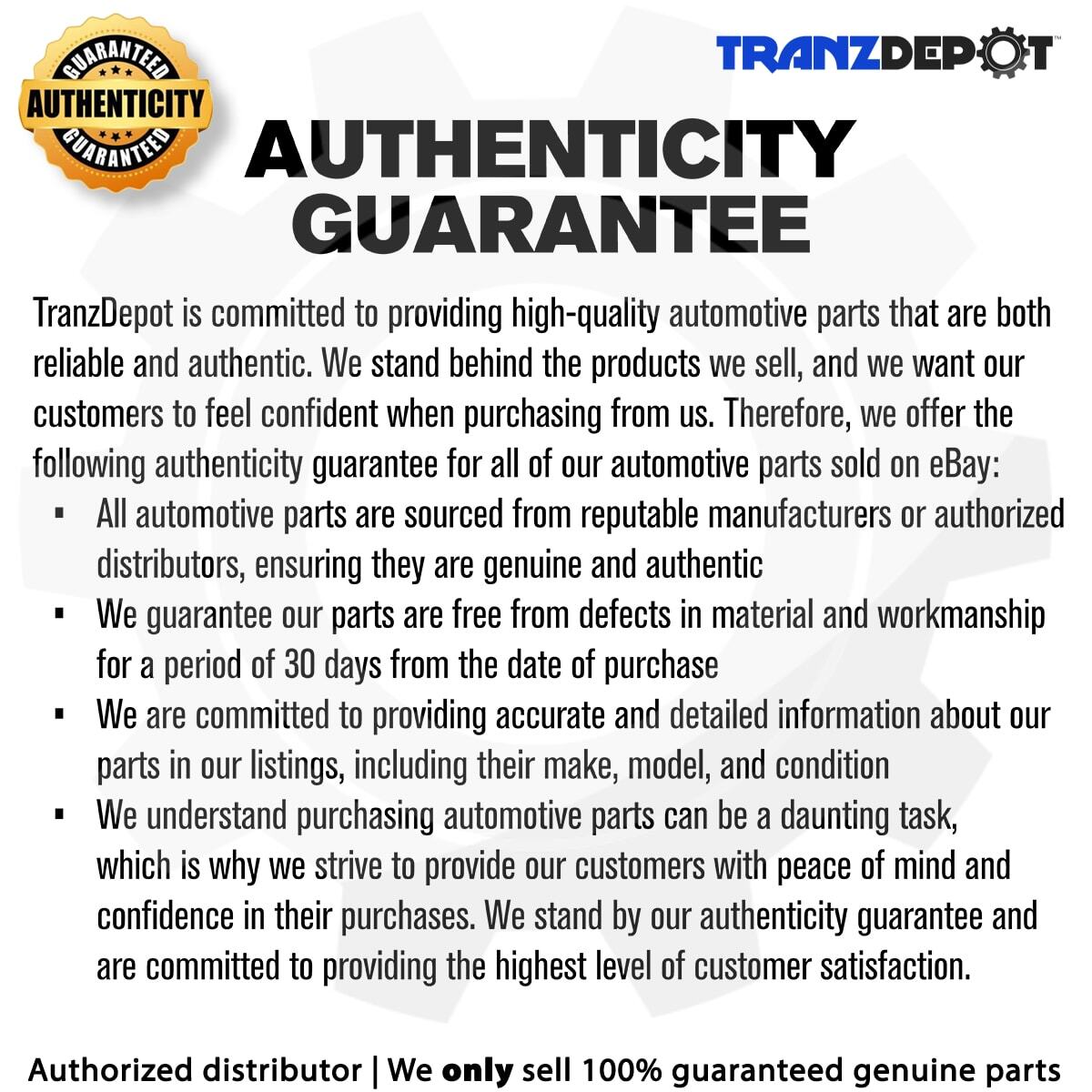 LuK TorCon 6F35 (New! NOT remanufactured) Torque Converter (#TC0010)