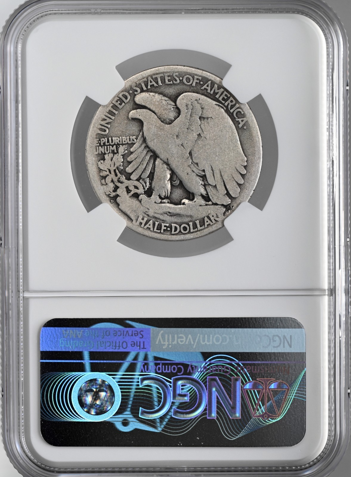 1919-D 50C WALKING LIBERTY HALF DOLLAR "DENVER" NGC G4 #8405242-023