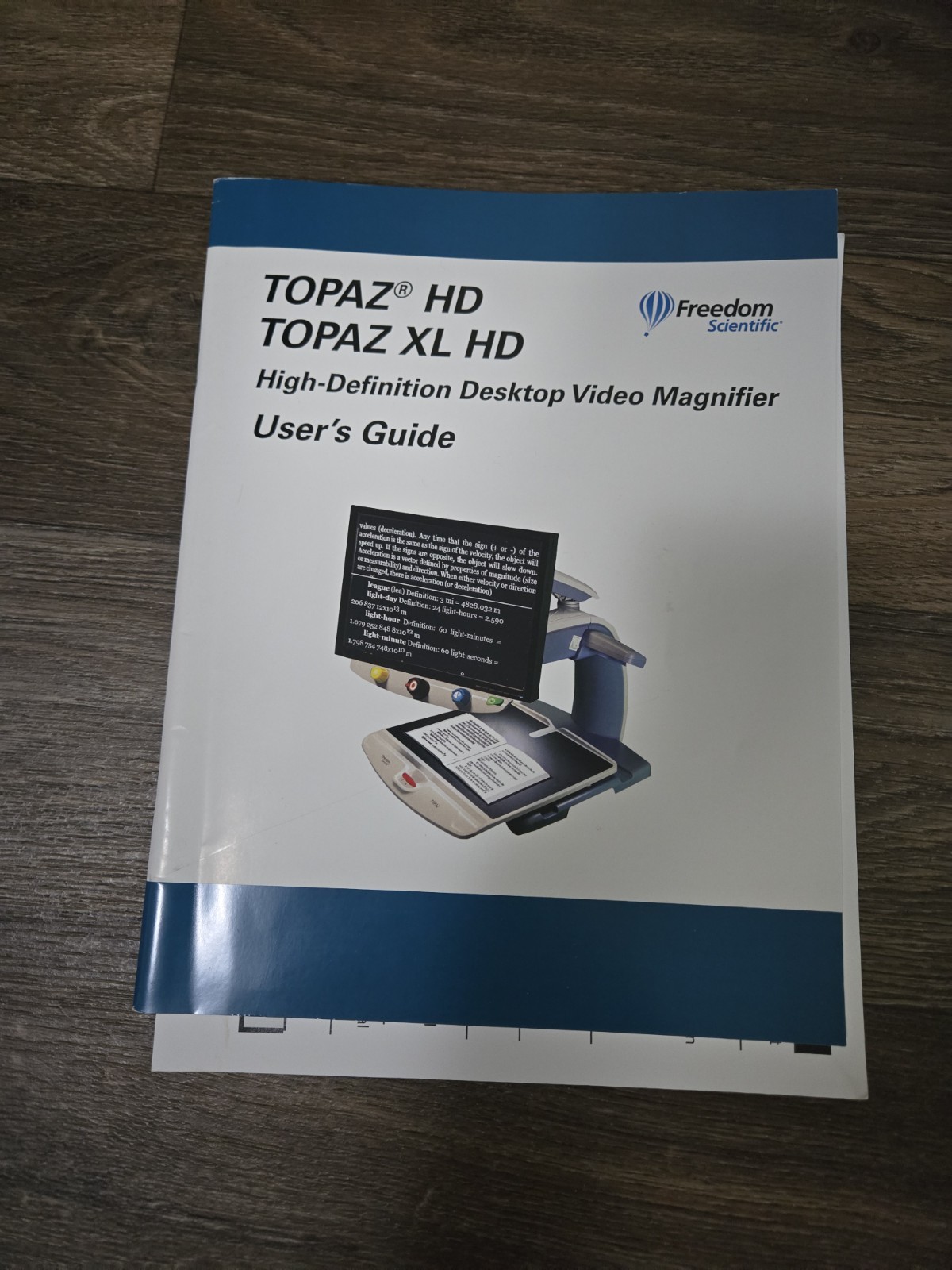 Freedom Scientific Topaz XL HD Video Magnifier 24" *please read description*