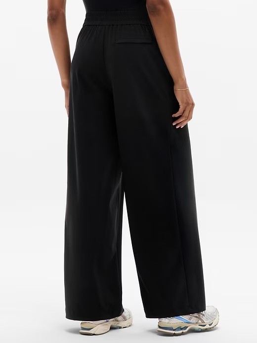 ATHLETA Pinnacle High Rise Trouser Plus 20 | Black Pant #472041 NEW
