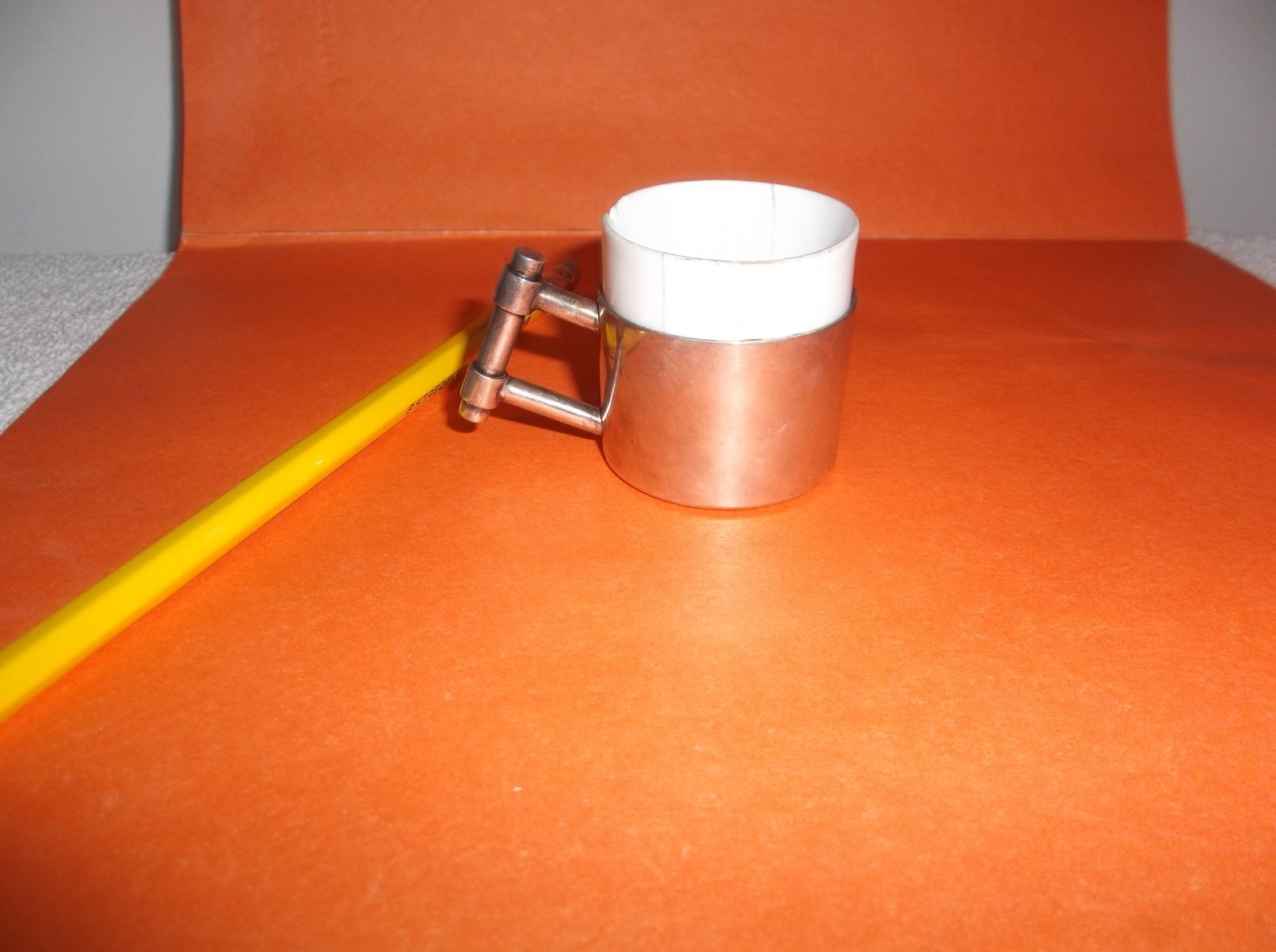 Vintage Silver Demitasse Espresso Cup by Krupp Berndorf, Original Liner