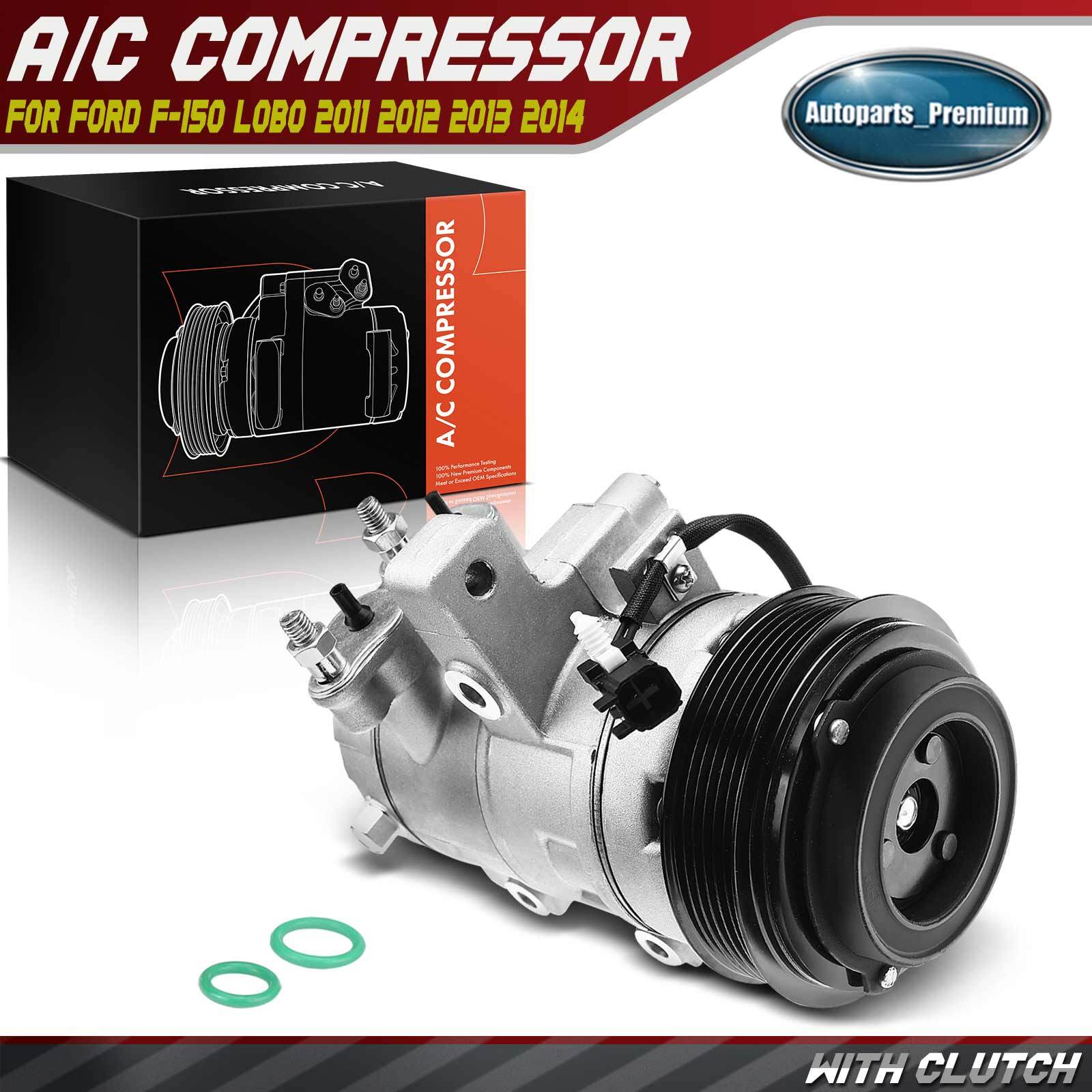 AC Compressor w/ DKS20DT Compressor for Ford F-150 2011 2012 2013 2014 Lobo 5.0L