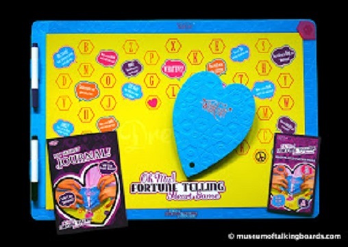 Fortune Telling Heart Game Sleepover School Scout Gypsy Magic Birthday Halloween