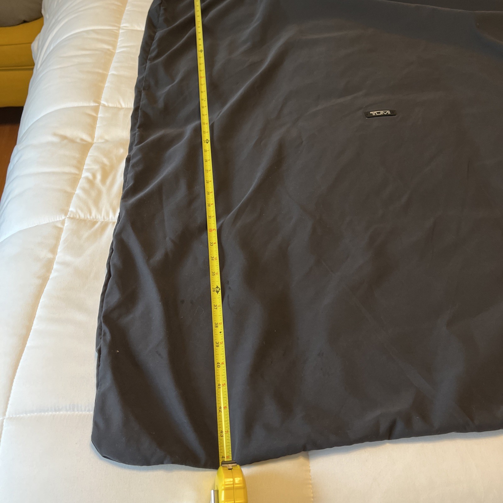 Tumi Dust Bag Black Large Luggage Cover Traveling Laundry Bag Drawstring 44x32