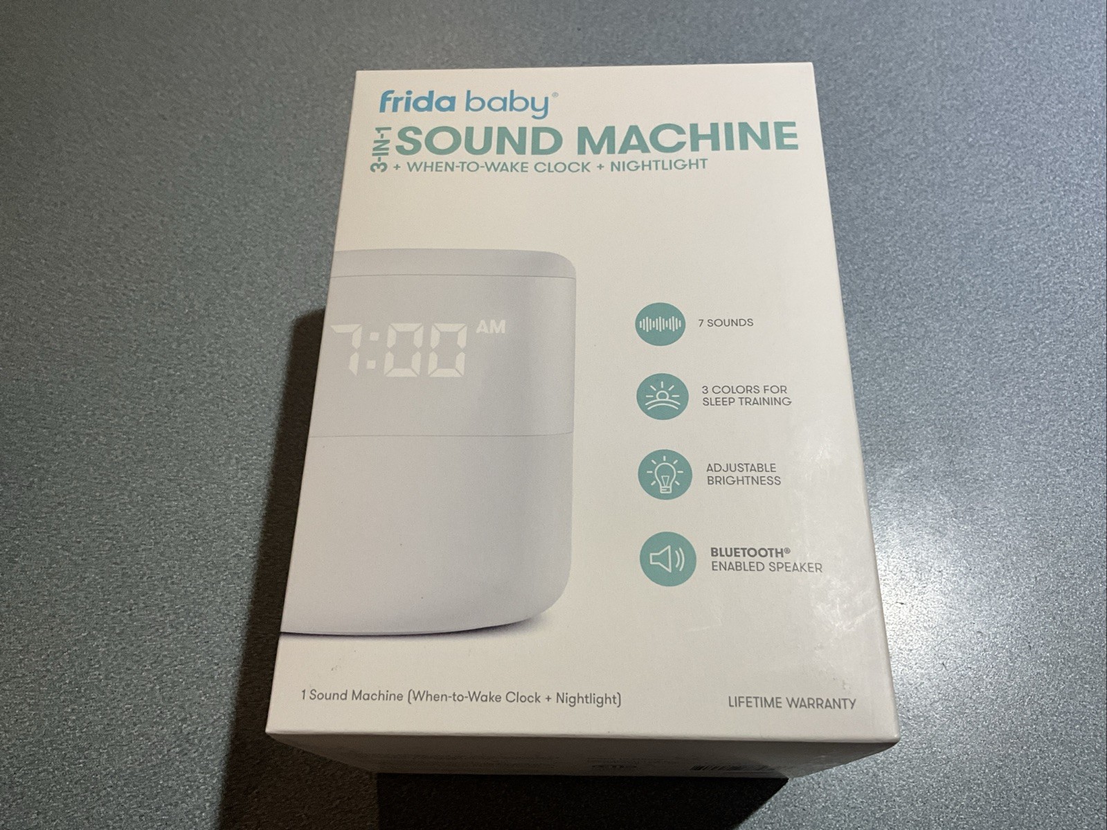 Frida Baby 3-in-1 Sound Machine + Sleep Trainer + Nightlight FridaBaby New Open
