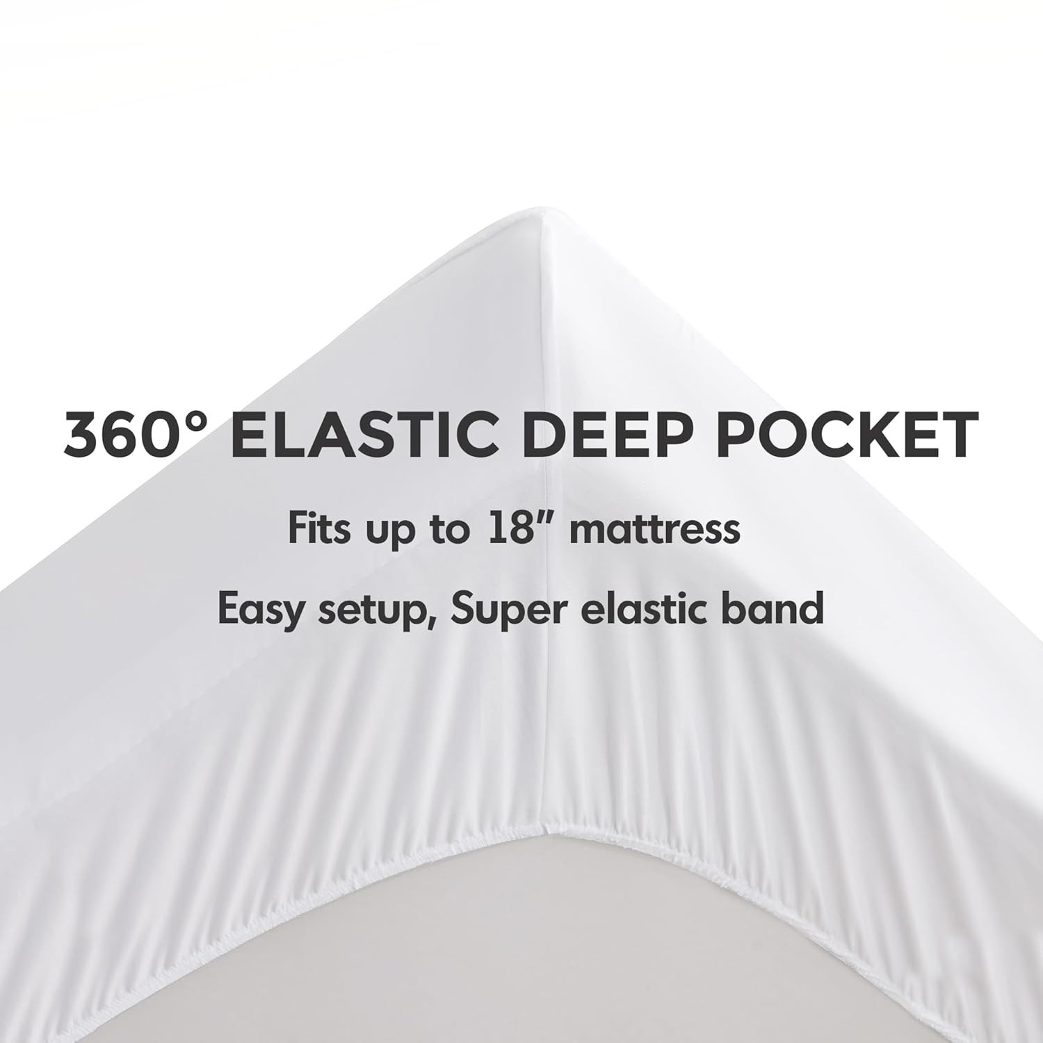 Extra Deep 4" Ultra-Fluffy Queen Mattress Topper – Soft Pillow Top for Back Pain