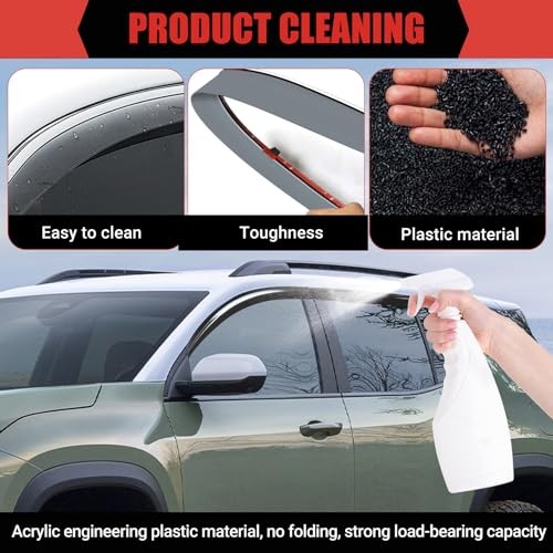 Window Visors Rain Guards Compatible with 2025 2026 Chevrolet/Chevy Equinox