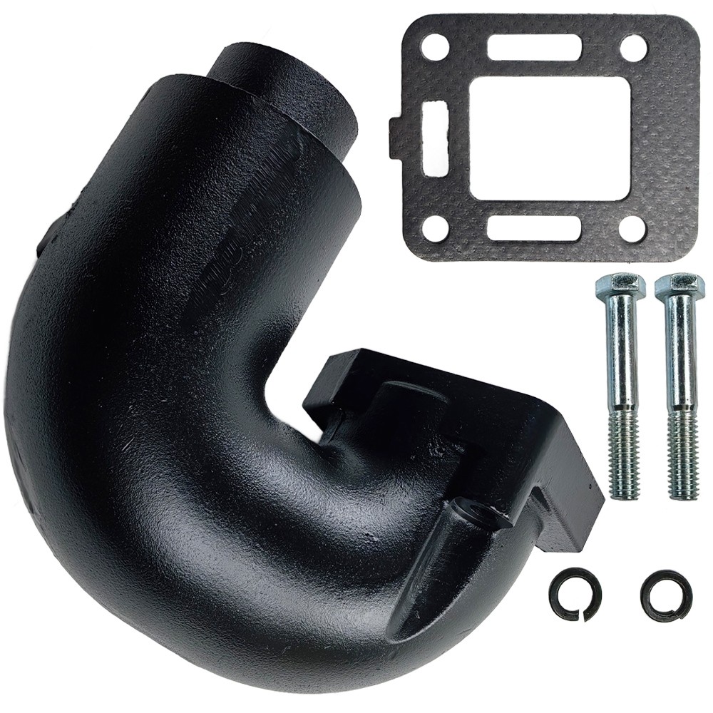 Exhaust Manifold Elbow for Mercruiser 3.0 4 cyl 12076A2 Riser 3.0L 12076 18-1975