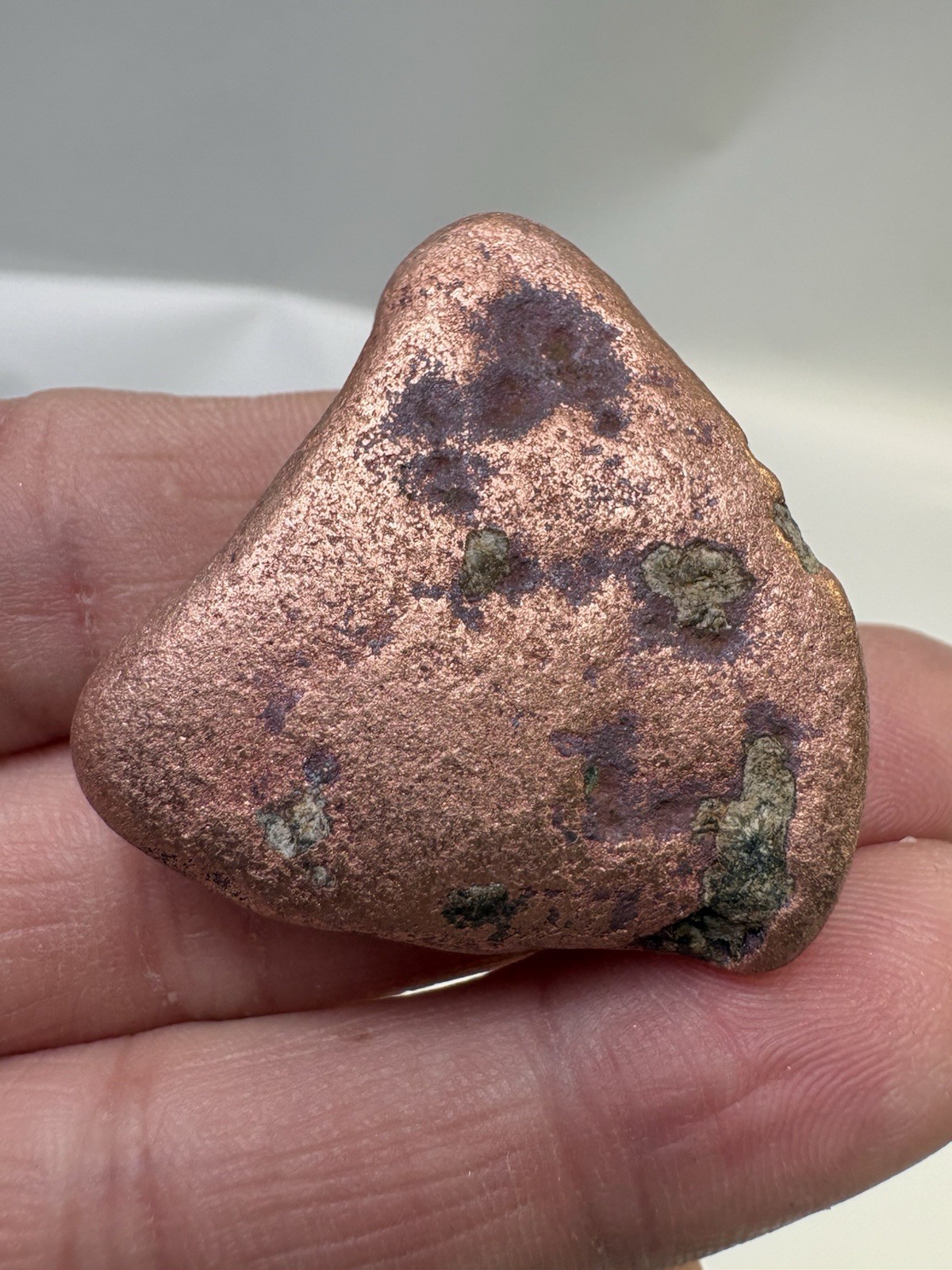 Pure Native Michigan Float Copper Mineral Specimen Lake Superior Keweenaw