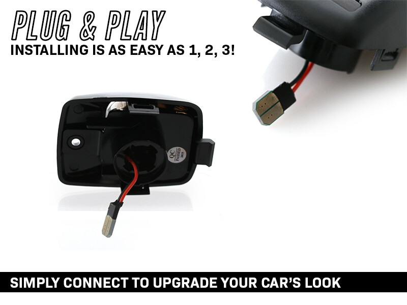 4PCS Set DEPO Black LED Tail Light + License Plate Assembly For 2005-2015 Tacoma