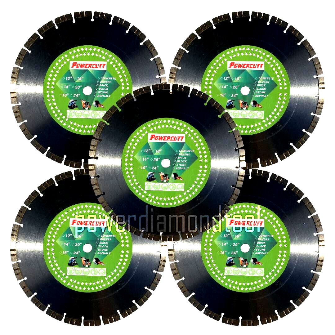 5-14" CONCRETE/MASONRY/STONE CUT Stihl/Husqvarna/Hilti..Cut of Saw DIAMOND BLADE