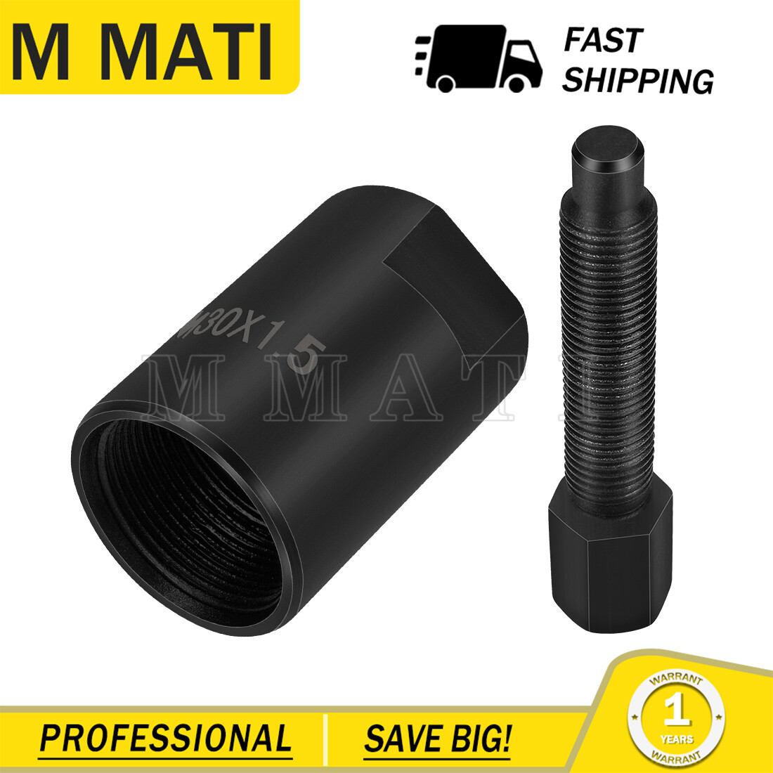 30mm x 1.5mm RH Female Flywheel Puller For Kawasaki KLF300 Bayou 300 1986-2004