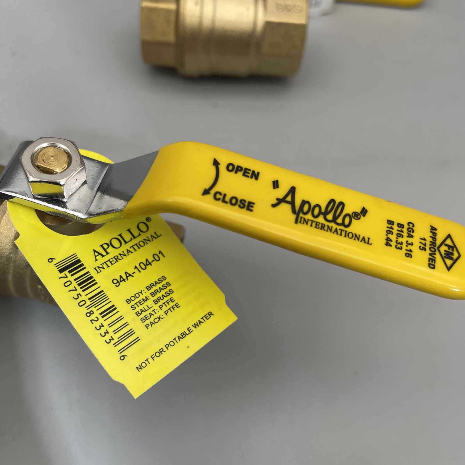 2 Pack Apollo 94A-104-01 3/4" NPT Brass Ball Valve New