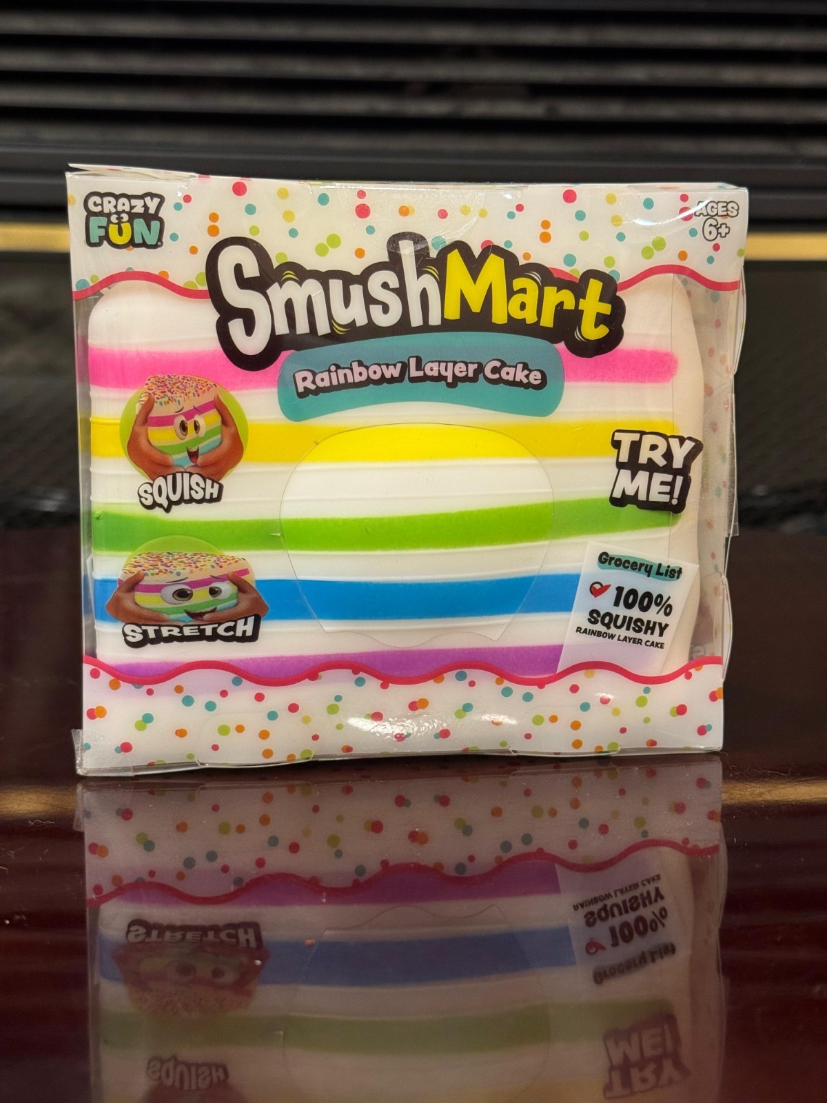 Smush Mart Rainbow Layer Cake