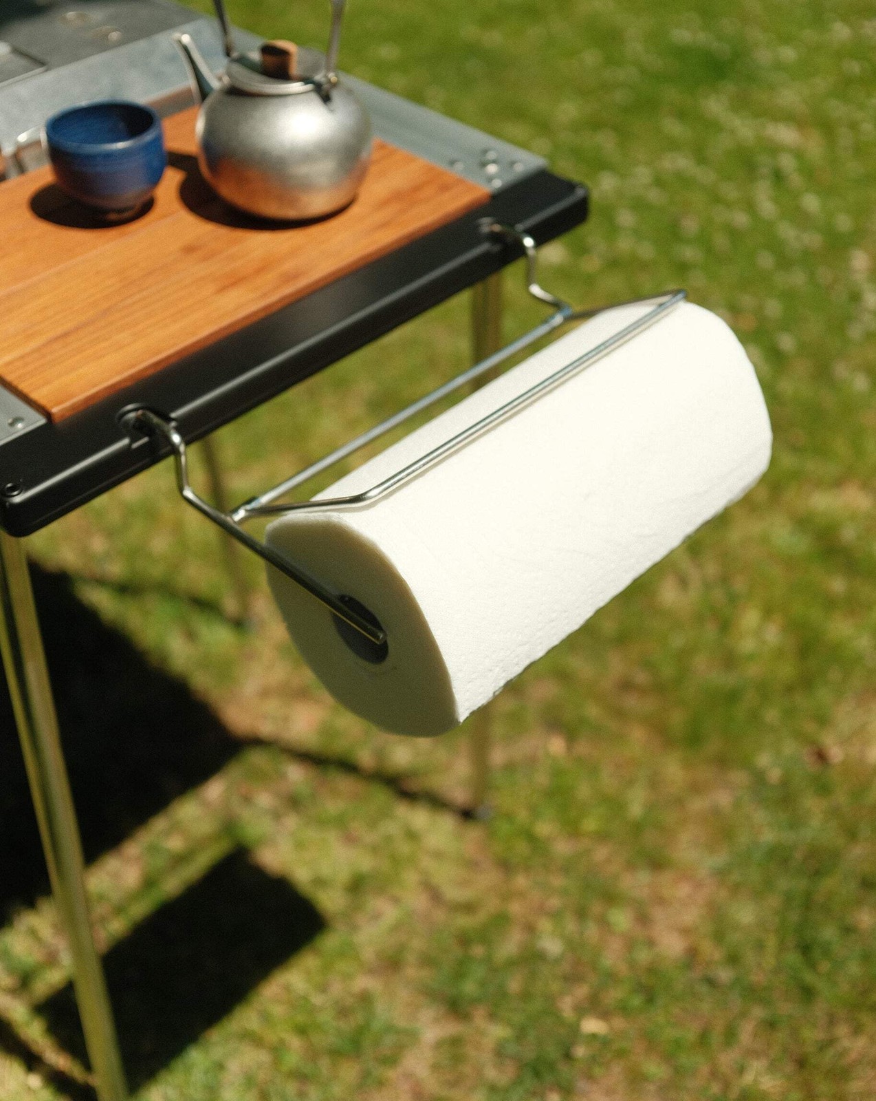 Paper Towel Holder for Snow Peak IGT Iron Grill Table