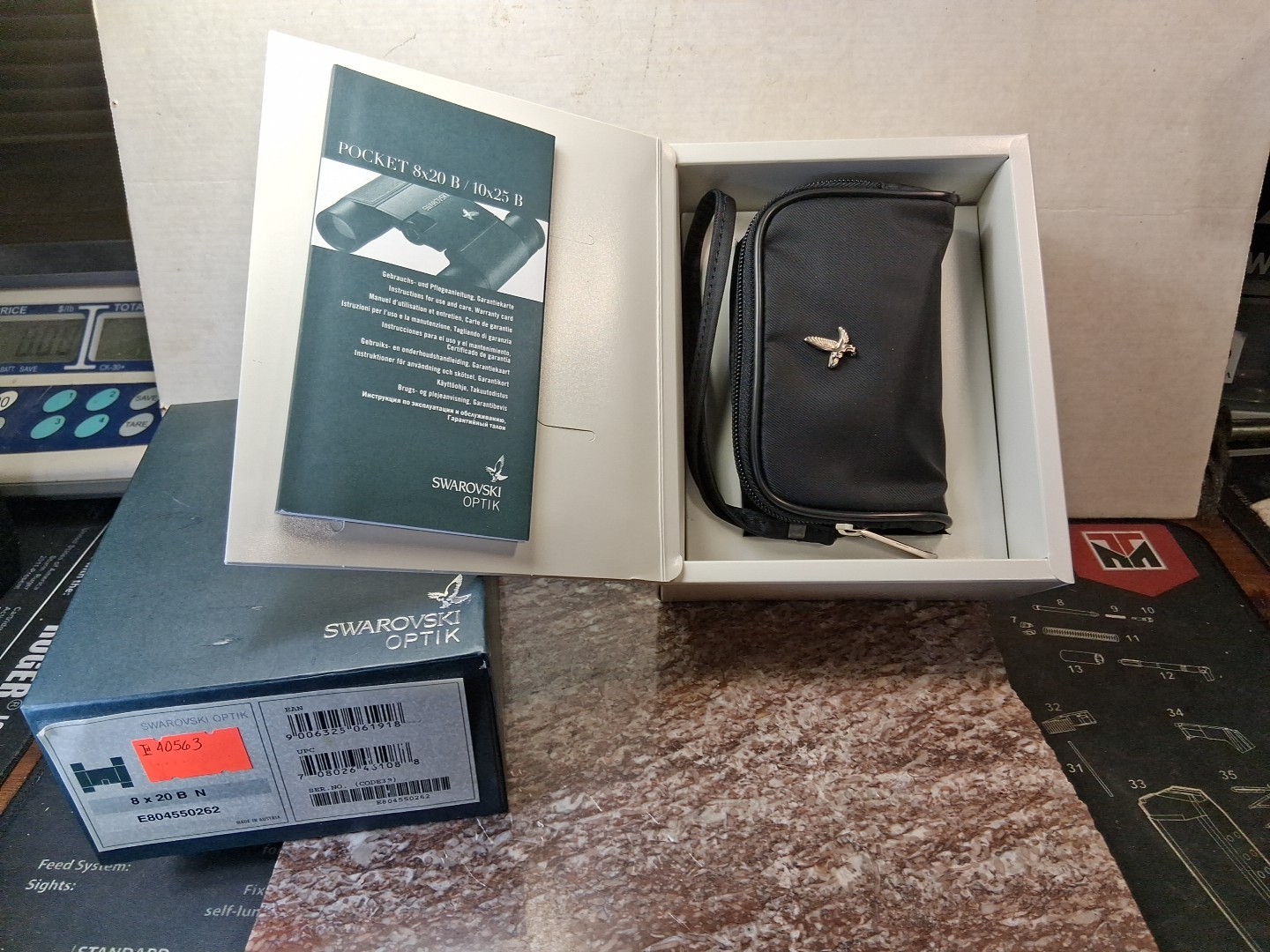 Swarovski Optik 8x20 B N Compact Binoculars NIB - Made in Austria