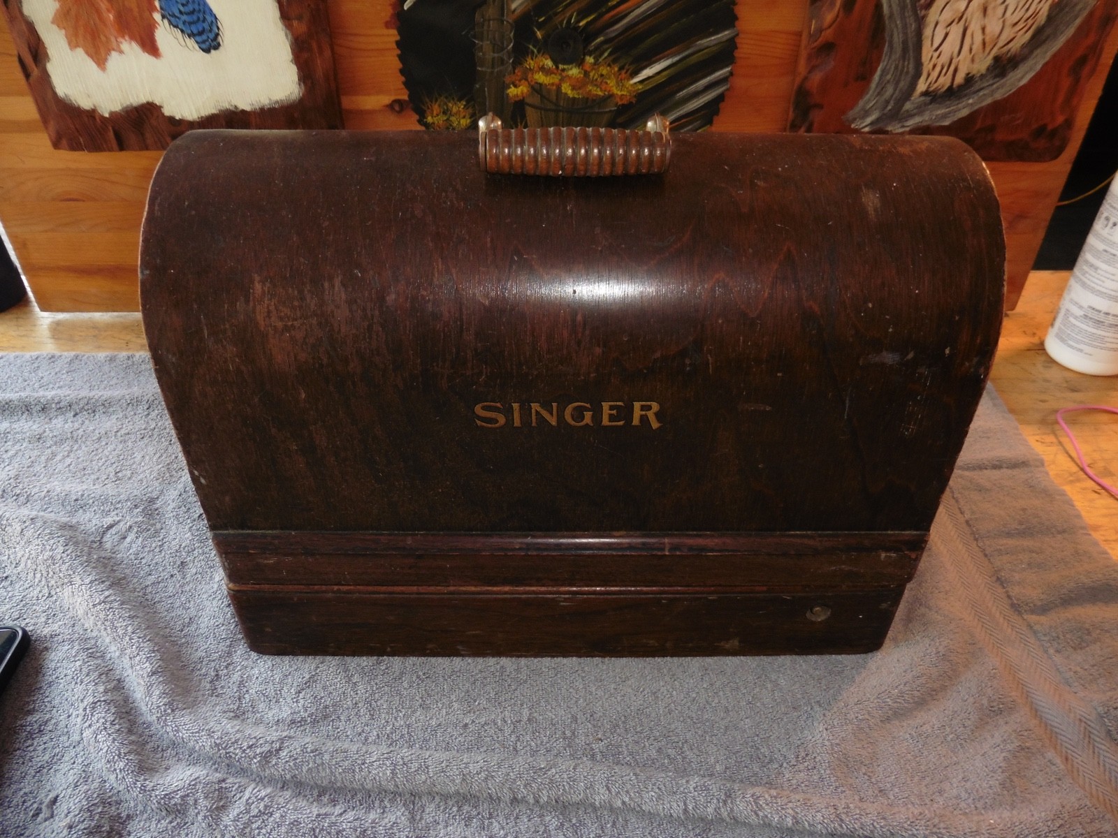 Vintage Singer Sewing Machine Serial# AB670423 BU7 Sewing Motor