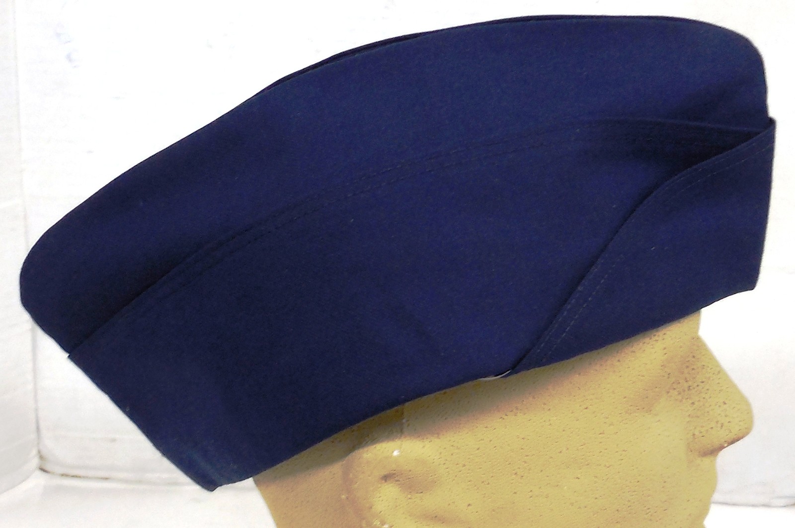 UNISSUED USCG COAST GUARD BLUE SEAMAN'S GARRISON CAP 7 3/4 (NIB)