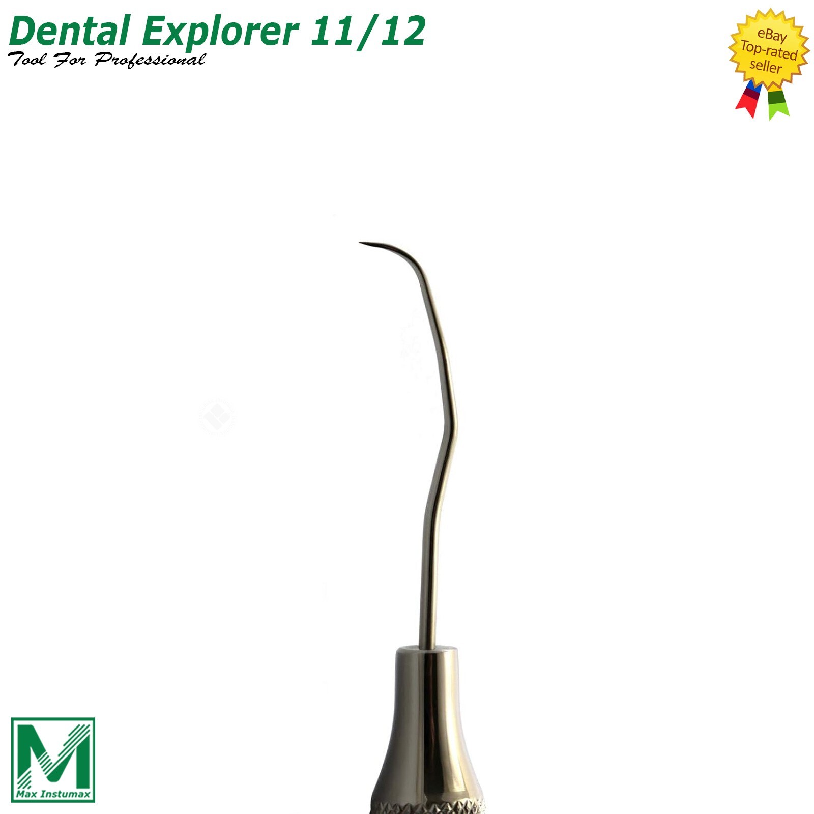 Dental Explorer 11/12 Probe Sickle Endo Diagnostic Surgical Denture Instruments