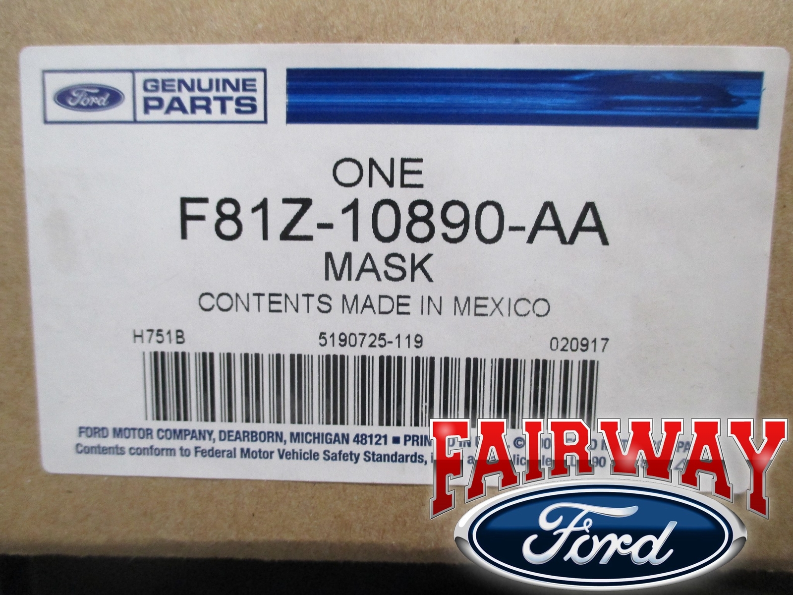 99 thru 01 Super Duty F250 F350 F450 OEM Ford Instrument Dash Cluster Bezel Lens