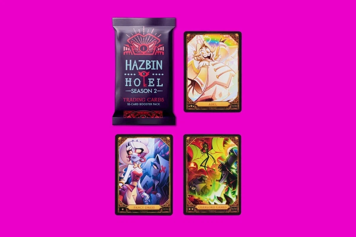 1x Hazbin Hotel Season 2 Trading Cards 1st Edition Booster Pack IN HAND SHIP NOW