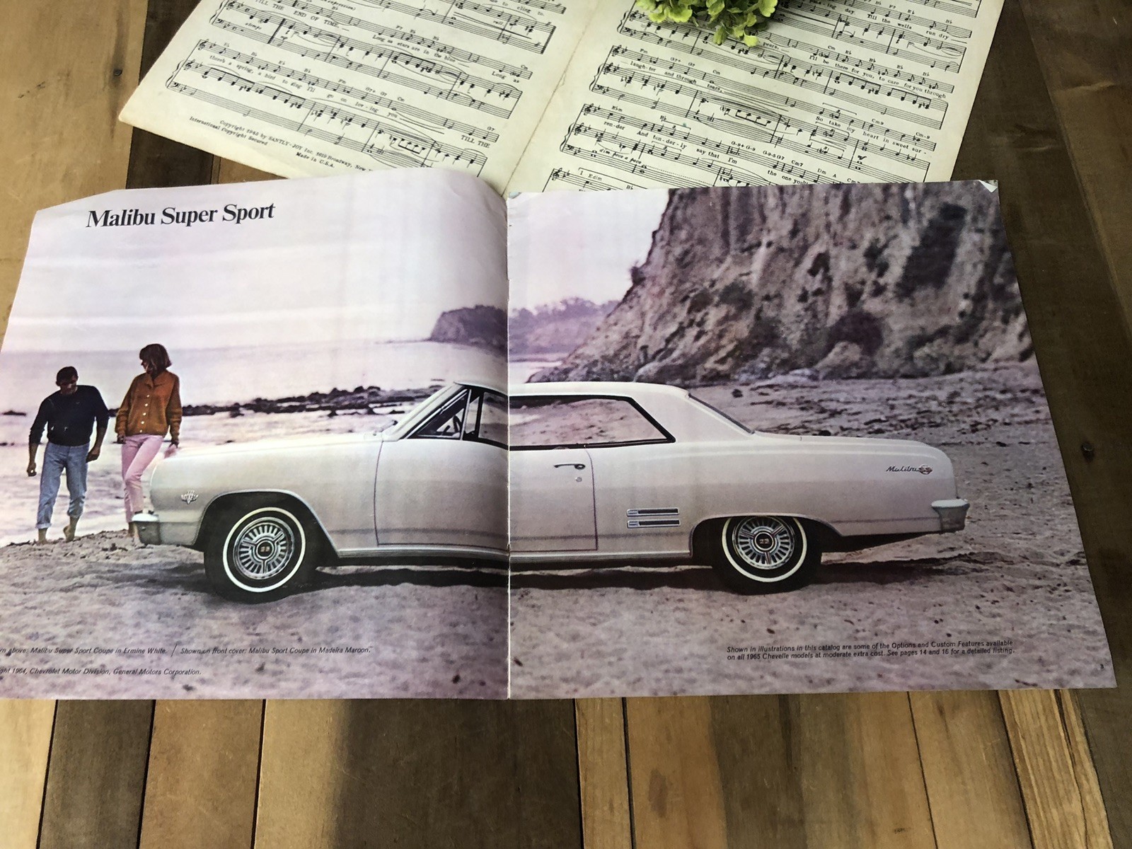 1965 Chevrolet Chevelle Malibu Super Sport SS Wagon 300 Original Sales Brochure