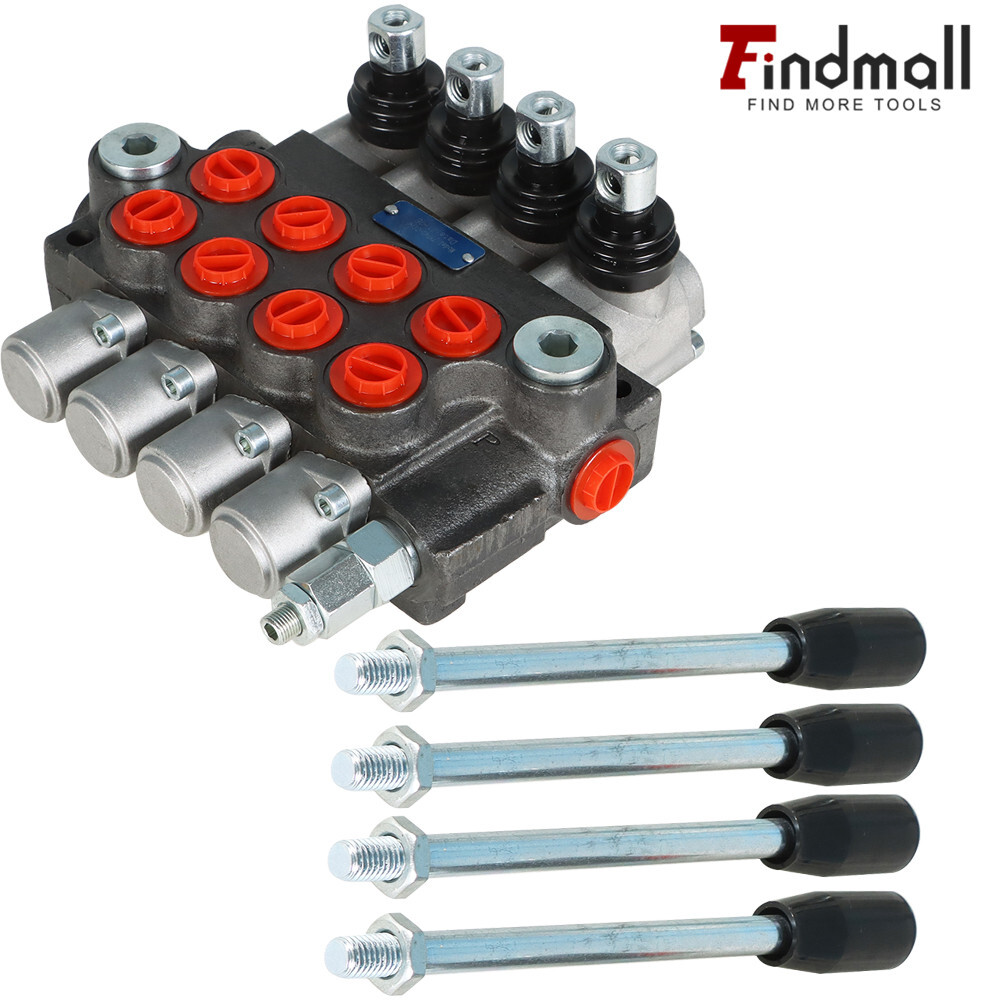 Hydraulic Directional Control Valve 11gpm, Double Acting Cylinder Spool 4 Spool